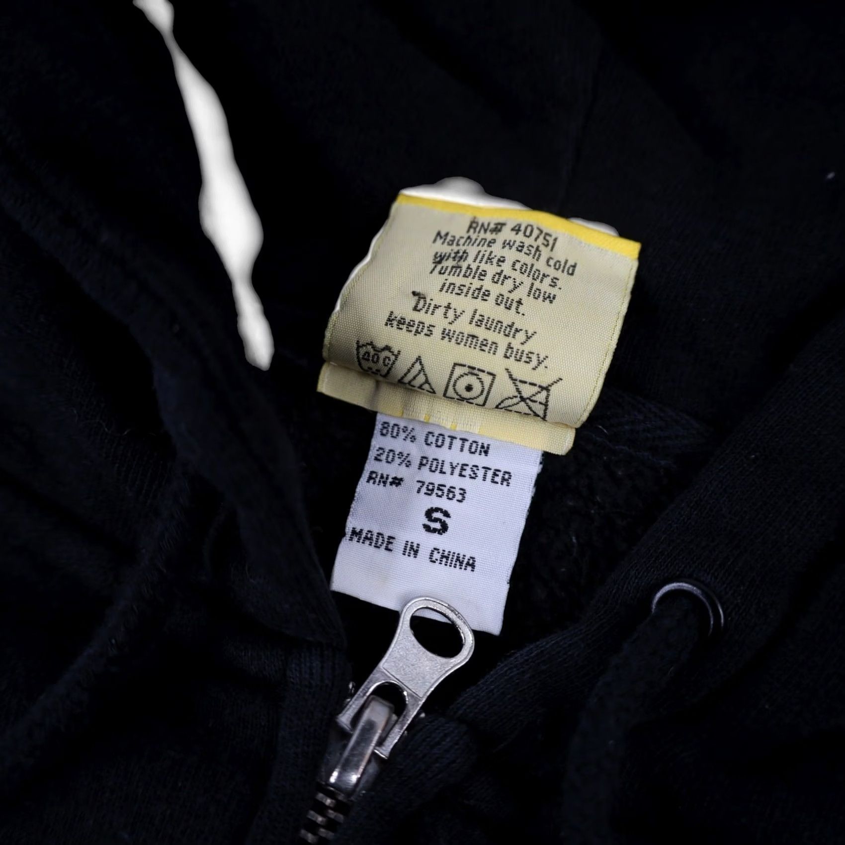 Enjoi VINTAGE Enjoi Skateboards Classic Logo Hoodie Mens Small Black Sweatshirt Full Zip Size US S / EU 44-46 / 1 - 7 Thumbnail