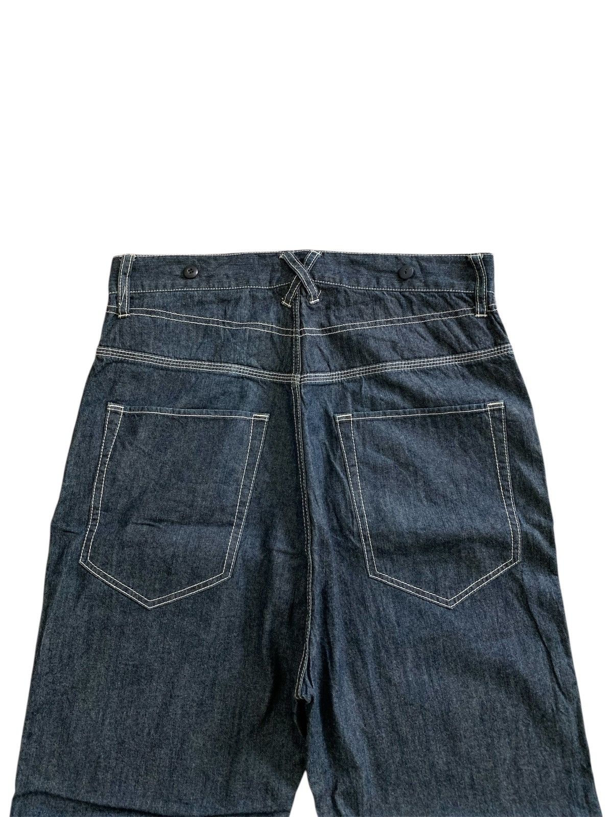Japanese Brand Rageblue Denim Wide Baggy Pants Size US 32 / EU 48 - 6 Thumbnail