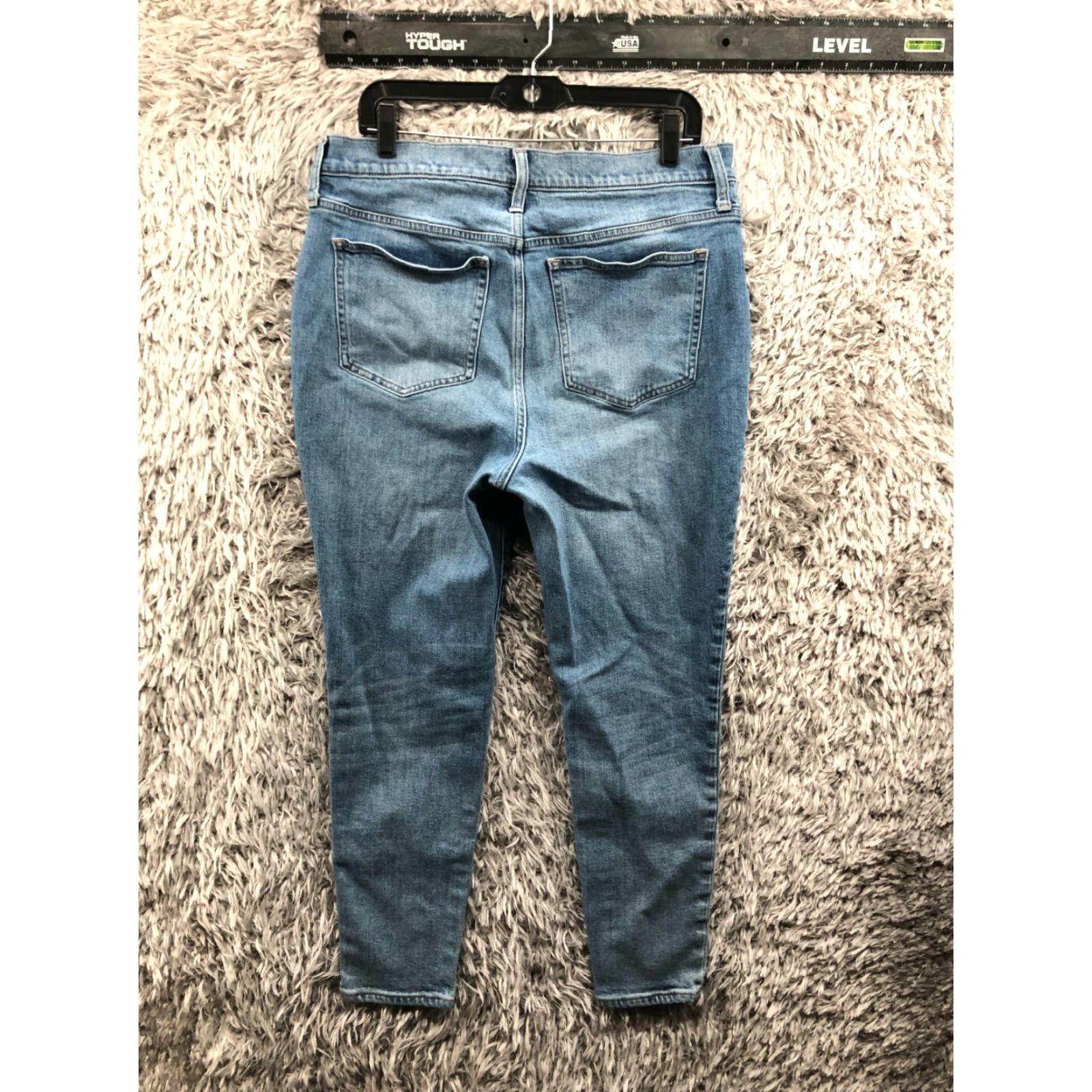 J.Crew J.CREW Jeans Women’s 32 Toothpick Skinny Denim Blue 5-Pocket Regular Waist Medium Wash Baggy-Free N/A Size 24" / US 00 / IT 34 - 5 Thumbnail