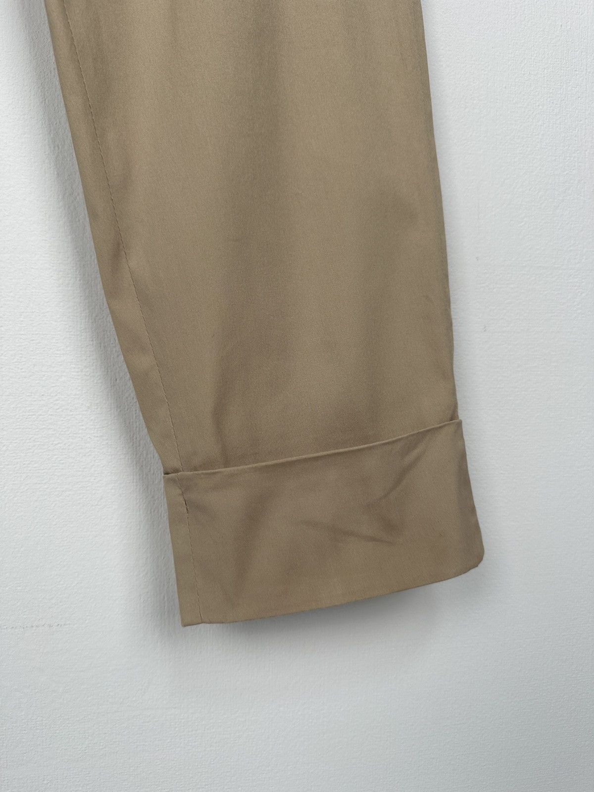 Miu Miu MIU MIU Women’s Beige Cotton Blend Crop Trousers Chino Pants Size 27" / US 4 / IT 40 - 7 Thumbnail