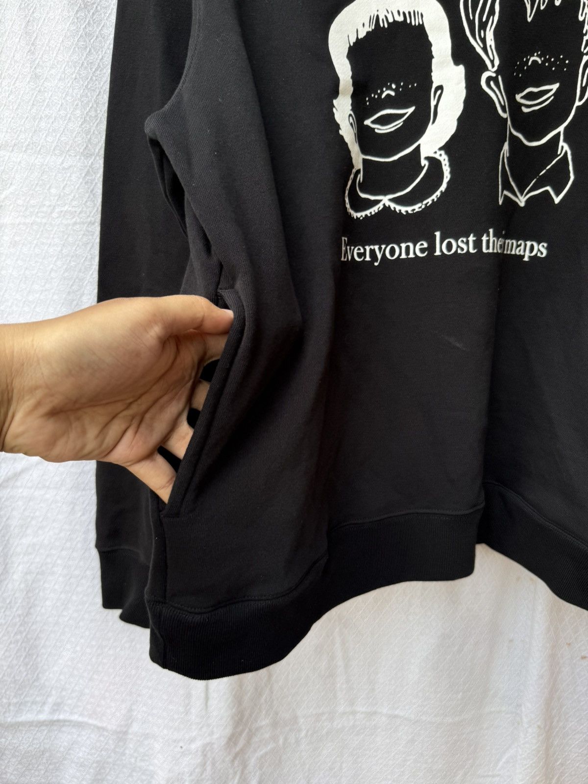 Japanese Brand Undercover hoodie everyone lost their maps Size US L / EU 52-54 / 3 - 7 Thumbnail