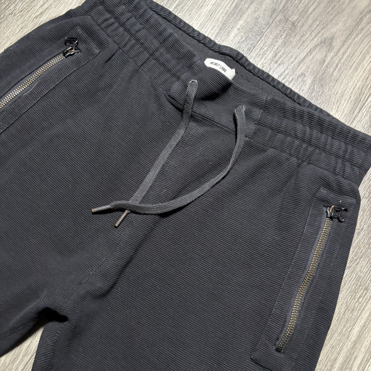Helmut Lang × Japanese Brand Helmet lang ribbed sweatpants Size US 28 / EU 44 - 2 Thumbnail