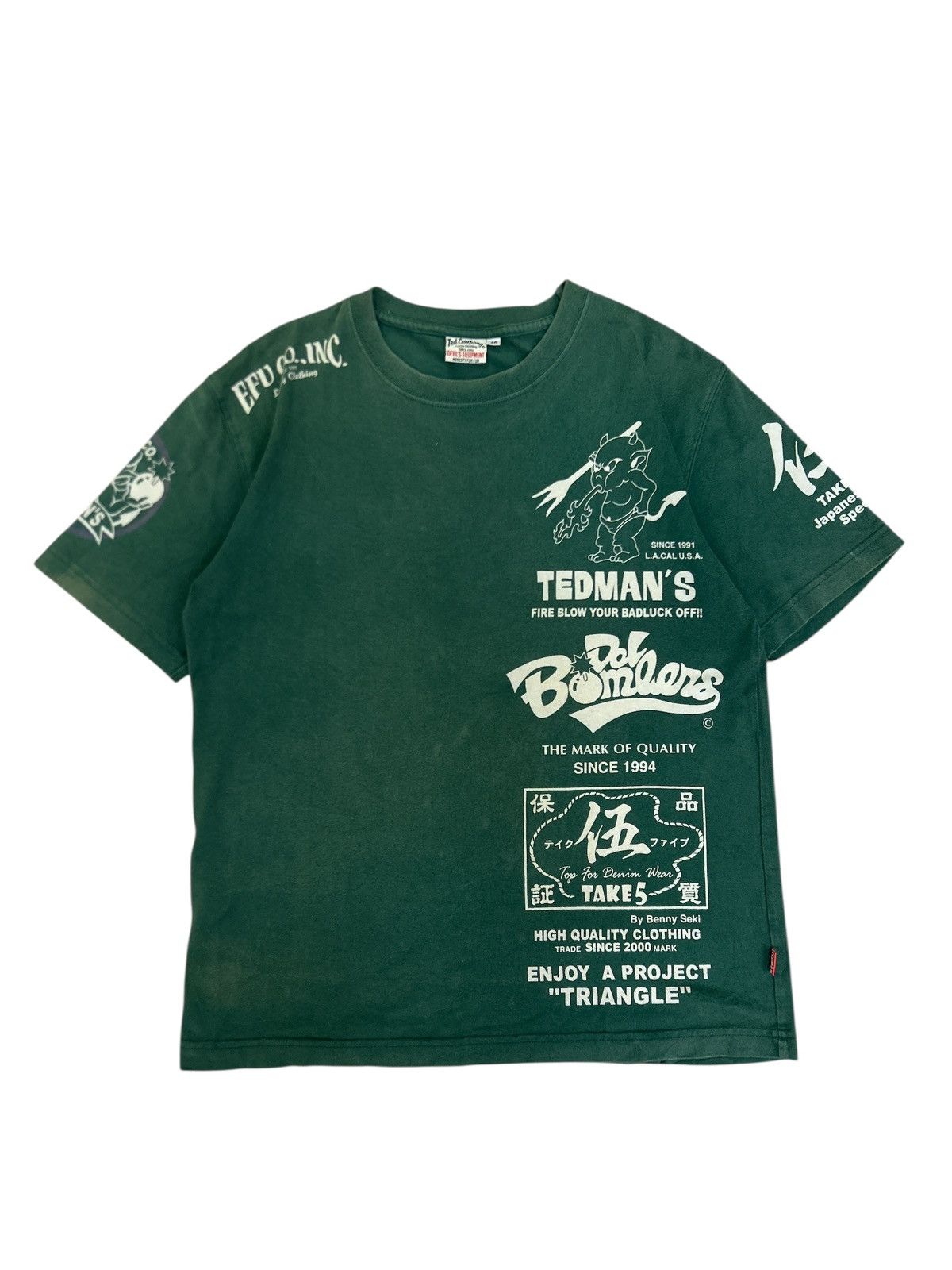 Japanese Brand Vintage Tedman Devil Japanese Brand 👿 Size US M / EU 48-50 / 2 - 1 Thumbnail