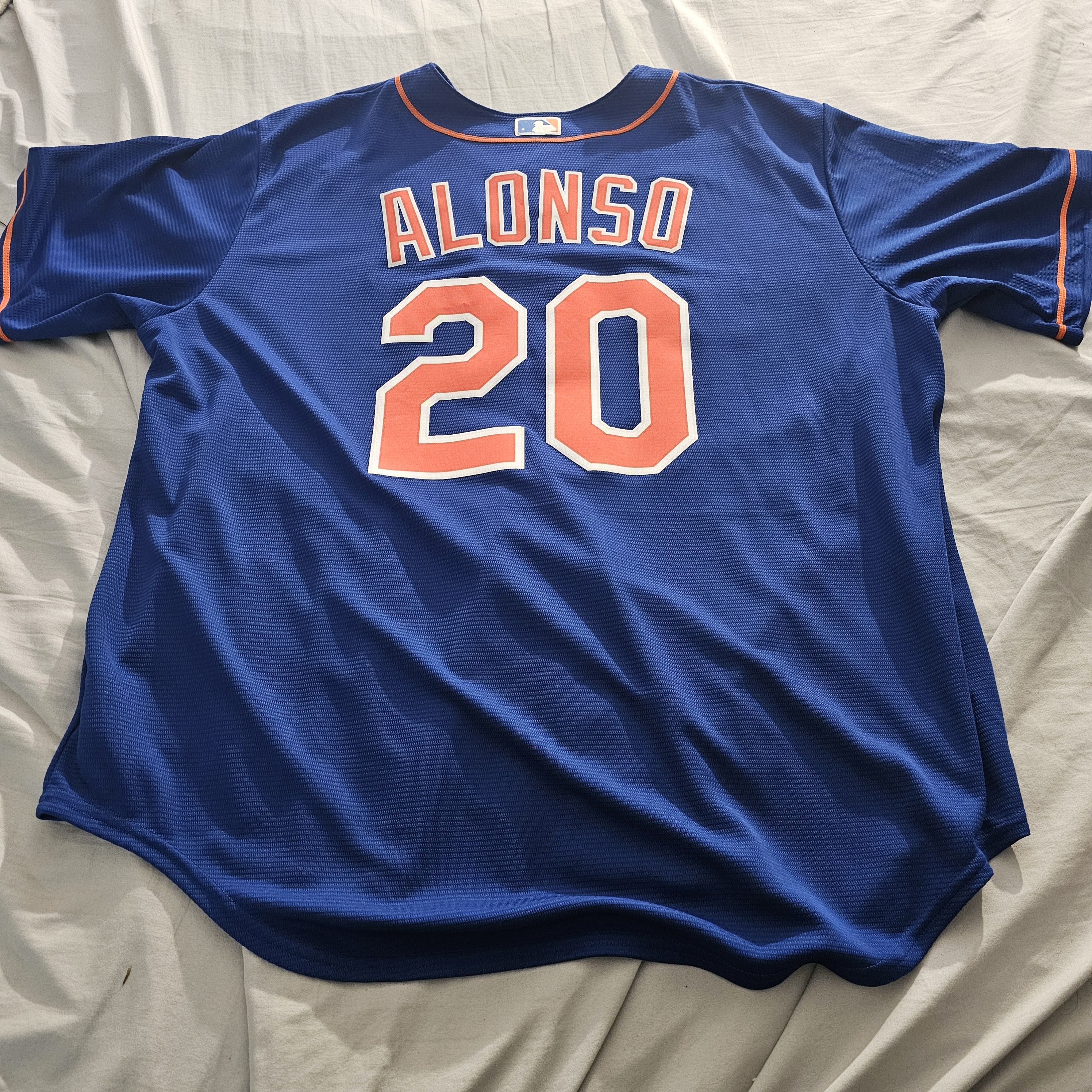Nike Mets Pete Alonso Road Jersey Size US XXL / EU 58 / 5 - 3 Thumbnail