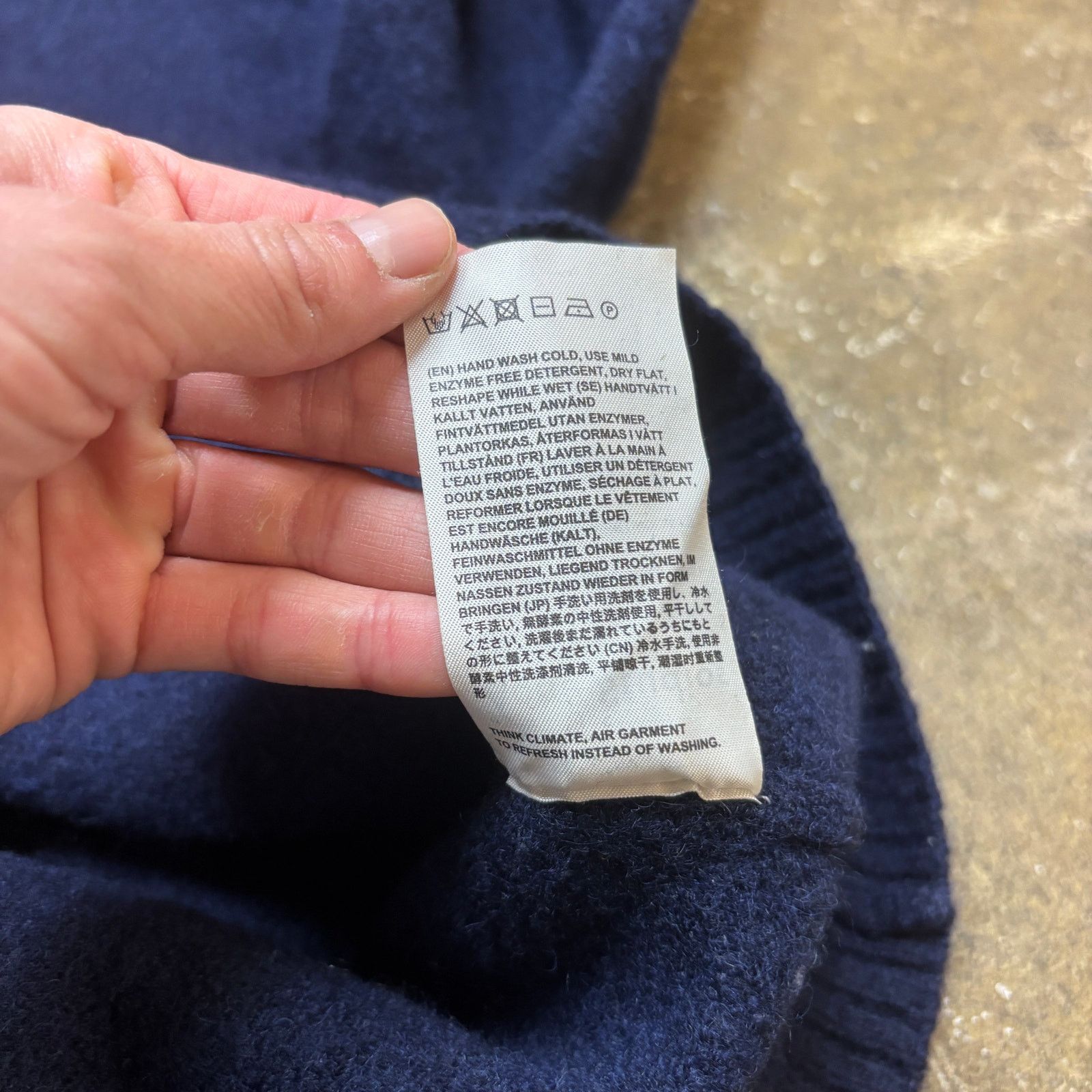 Acne Studios Nicoul PSS18 Wool Crew Sweater Men's Large