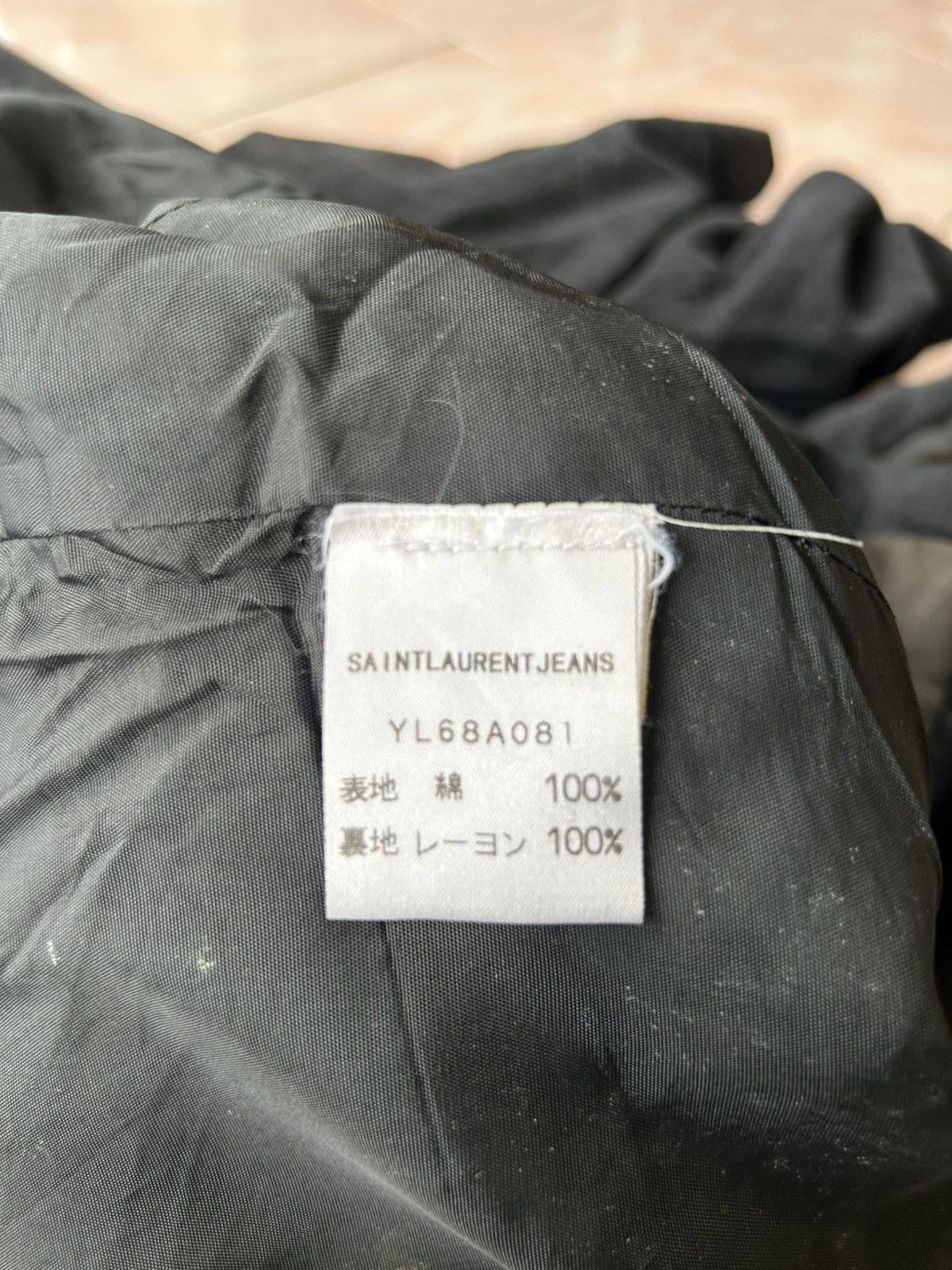 Saint Laurent Paris Saint Laurent Jeans Double Breasted Jacket Size US S / EU 44-46 / 1 - 11 Thumbnail