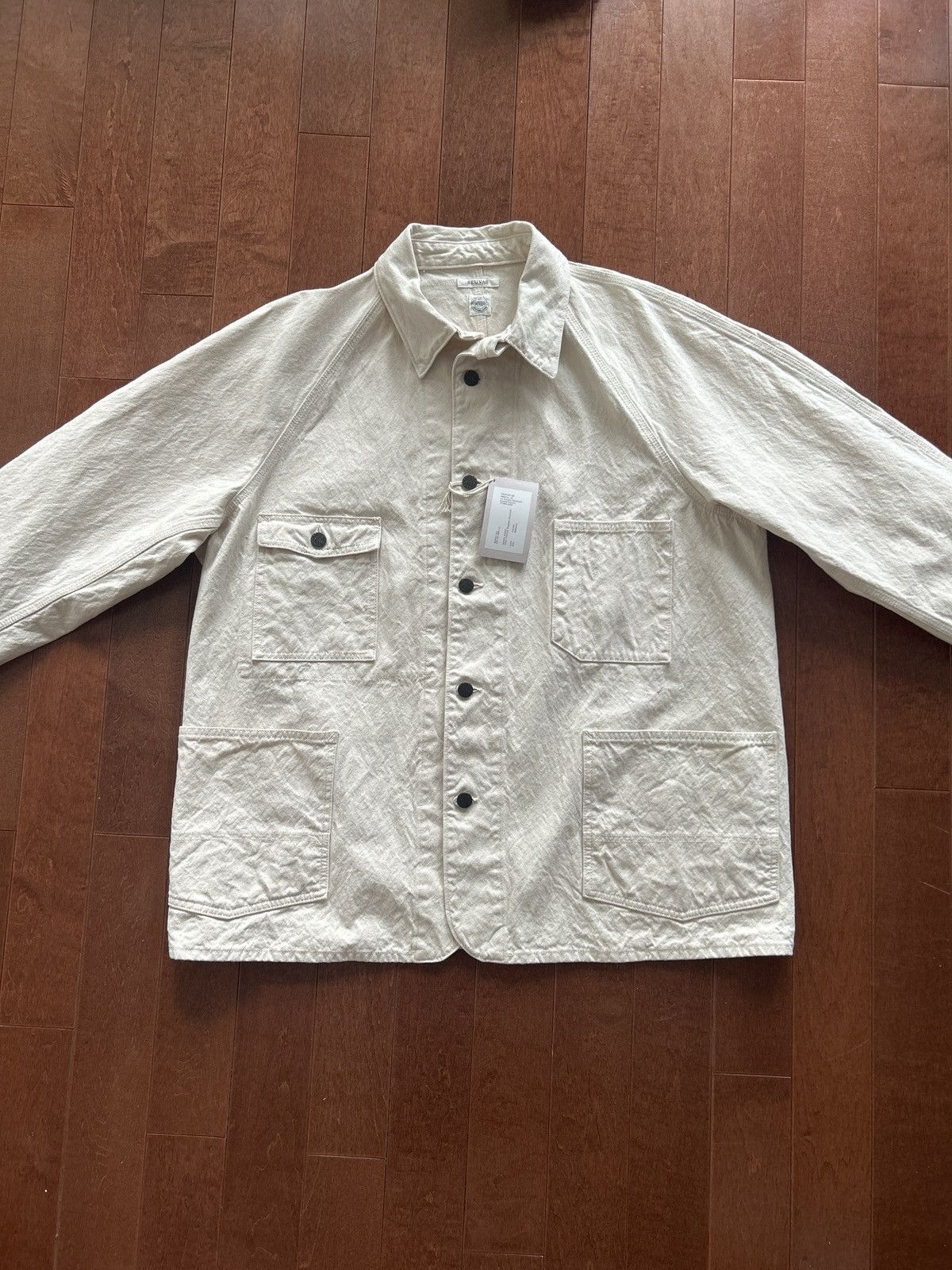 Japanese Brand Seuvas Japan 10oz Canvas Raglan Coverall kapital orSlow Size US XL / EU 56 / 4 - 2 Thumbnail