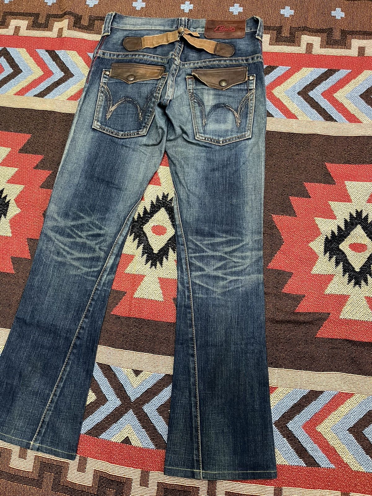 Japanese Brand 🇯🇵Edwin Flare denim pants🇯🇵 Size US 26 / EU 42 - 6 Thumbnail
