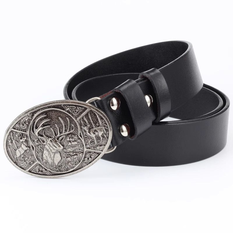 Designer Hip-hop Vintage Belt Riveted Belts Menswear Accessories Size ONE SIZE - 5 Thumbnail