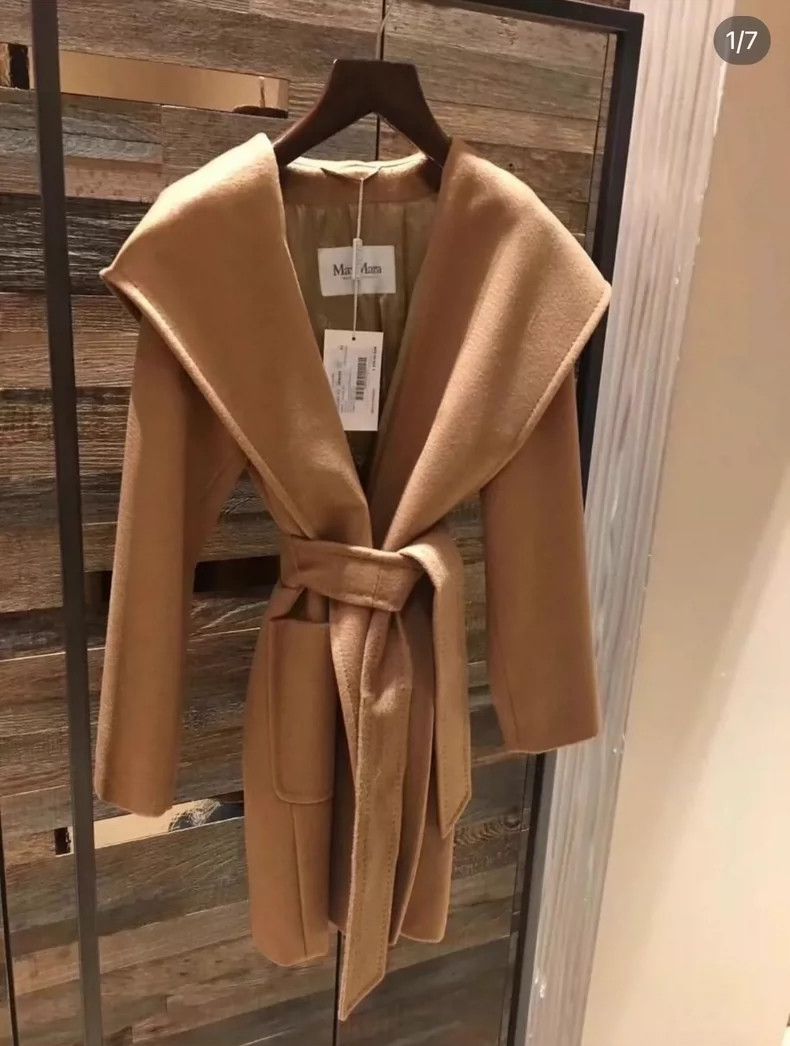 Max Mara Max Mara Classic nightgown and hooded coat Size L / US 10 / IT 46 - 1 Thumbnail