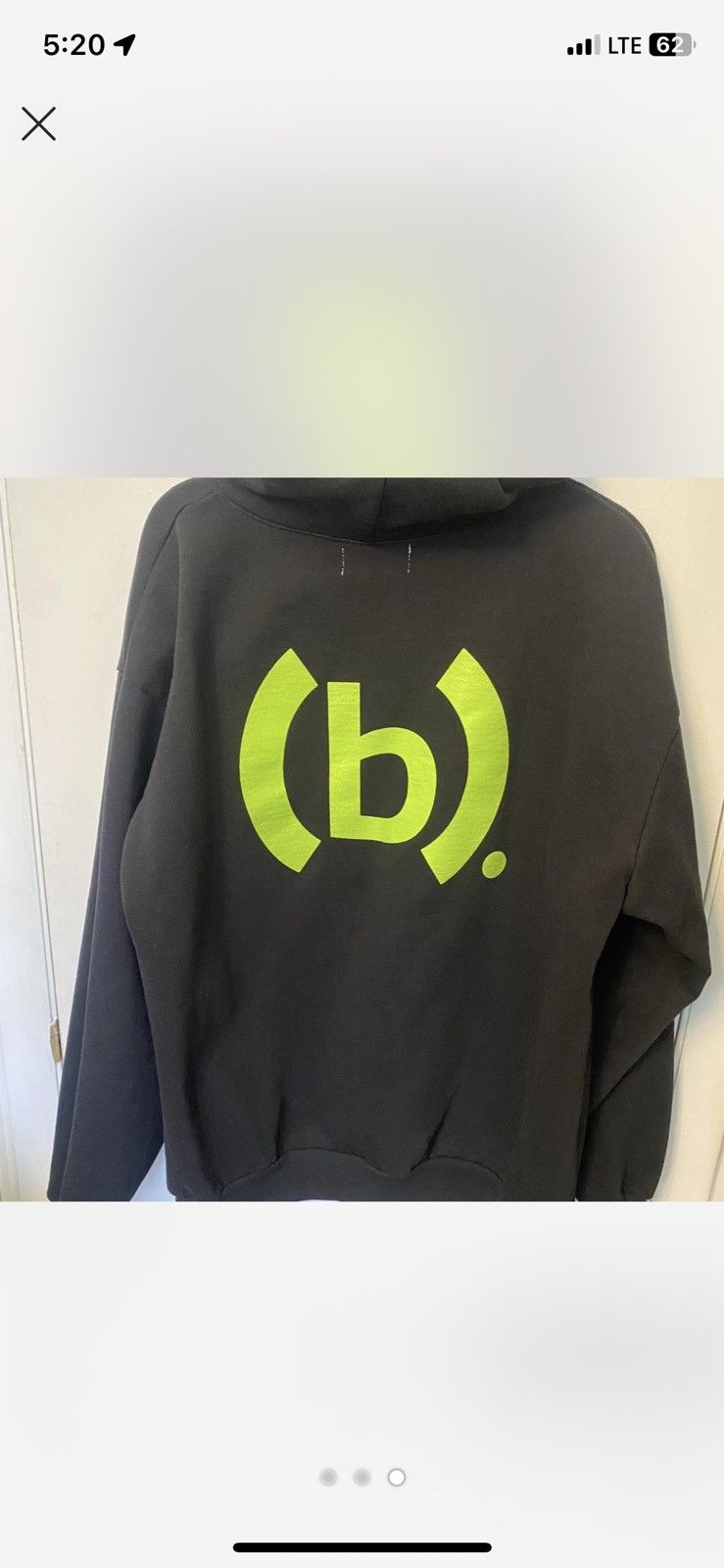 (B).Stroy Teddy (b).ear Hoody Size US XL / EU 56 / 4 - 3 Thumbnail