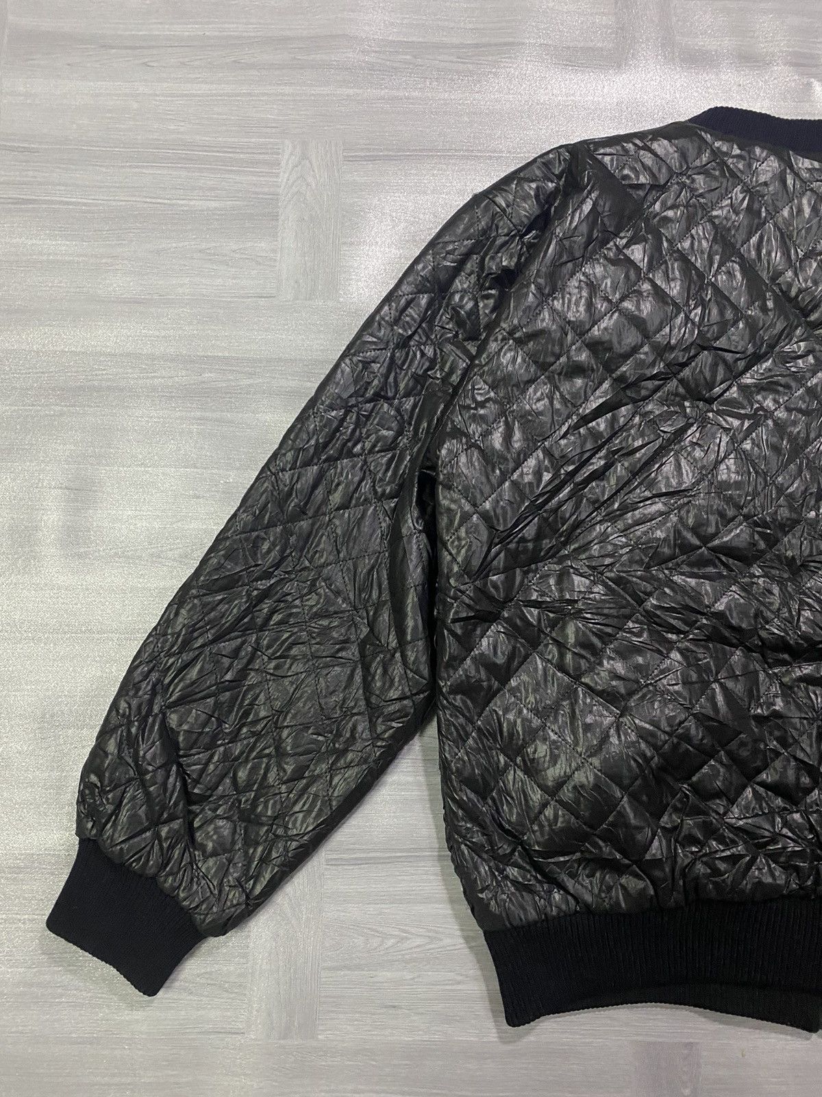 Adidas Adidas Black Quilted Jacket Size M Size US M / EU 48-50 / 2 - 18 Thumbnail