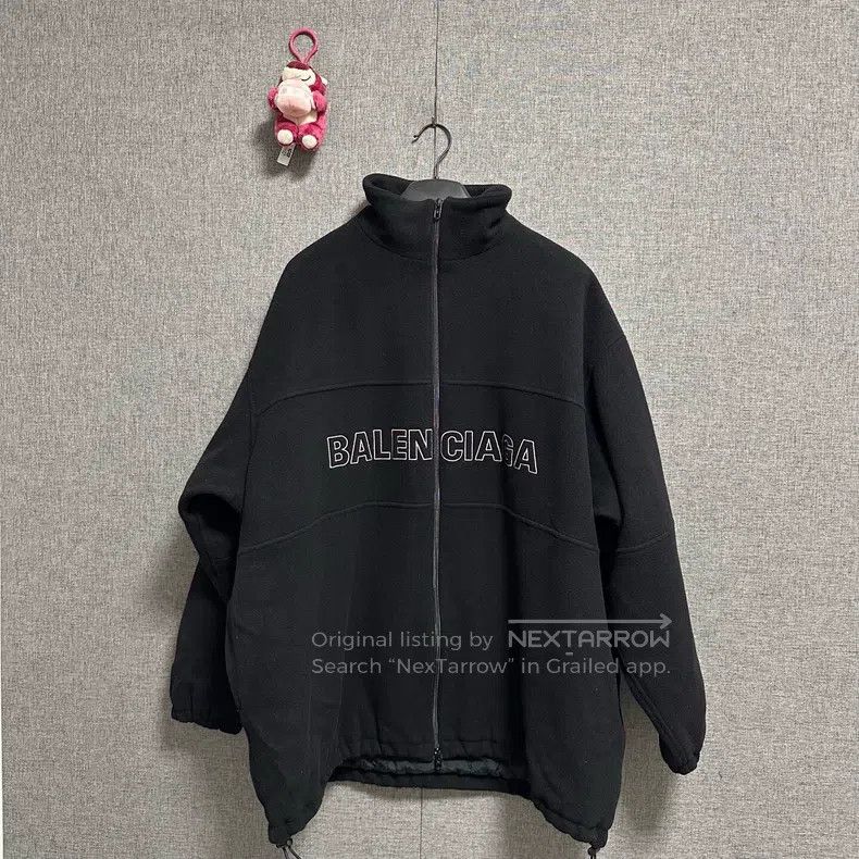 Balenciaga Balenciaga Logo Printed Jacket Size US S / EU 44-46 / 1 - 1 Thumbnail