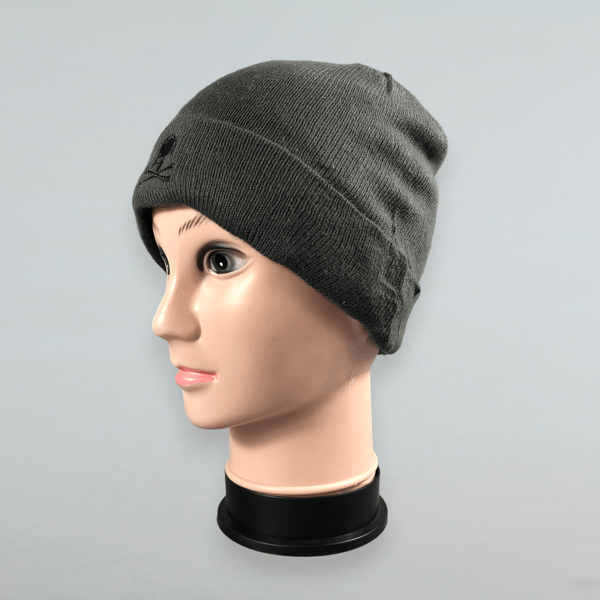 Japanese Brand Japanese Skull Beanie Size ONE SIZE - 2 Thumbnail