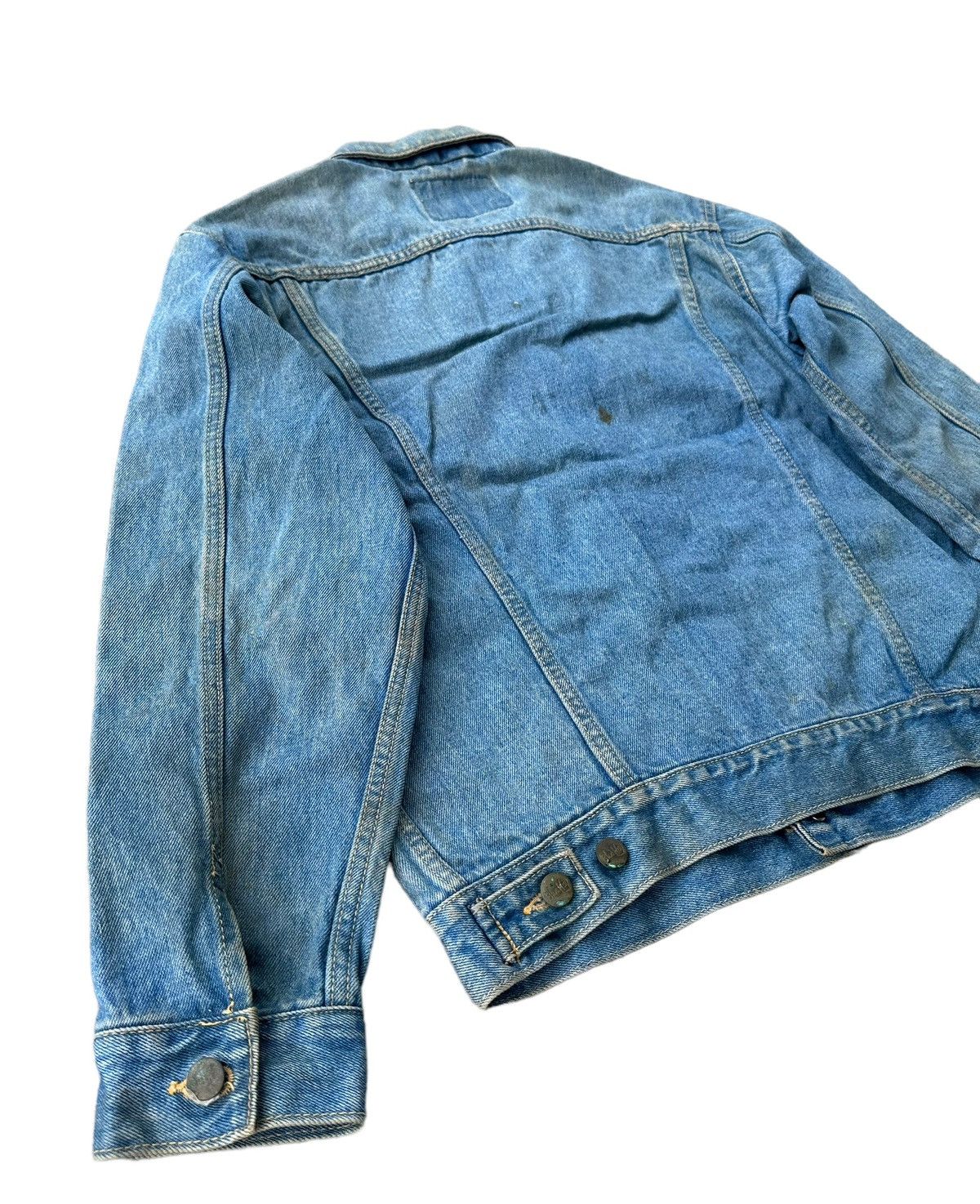 Vintage ‼️Rare‼️ Vintage 70s Blue way trucker blue denim jacket Size US S / EU 44-46 / 1 - 6 Thumbnail