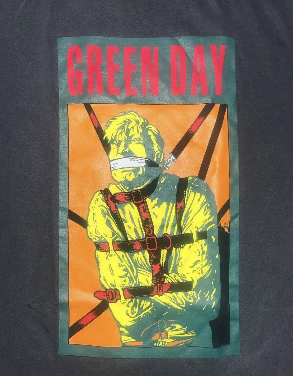 Vintage Bootleg green day band tee Size US XL / EU 56 / 4 - 1 Thumbnail