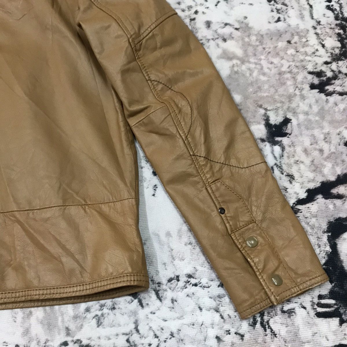 G-Star G-Star Raw Brown Leather Jacket Size US M / EU 48-50 / 2 - 19 Thumbnail