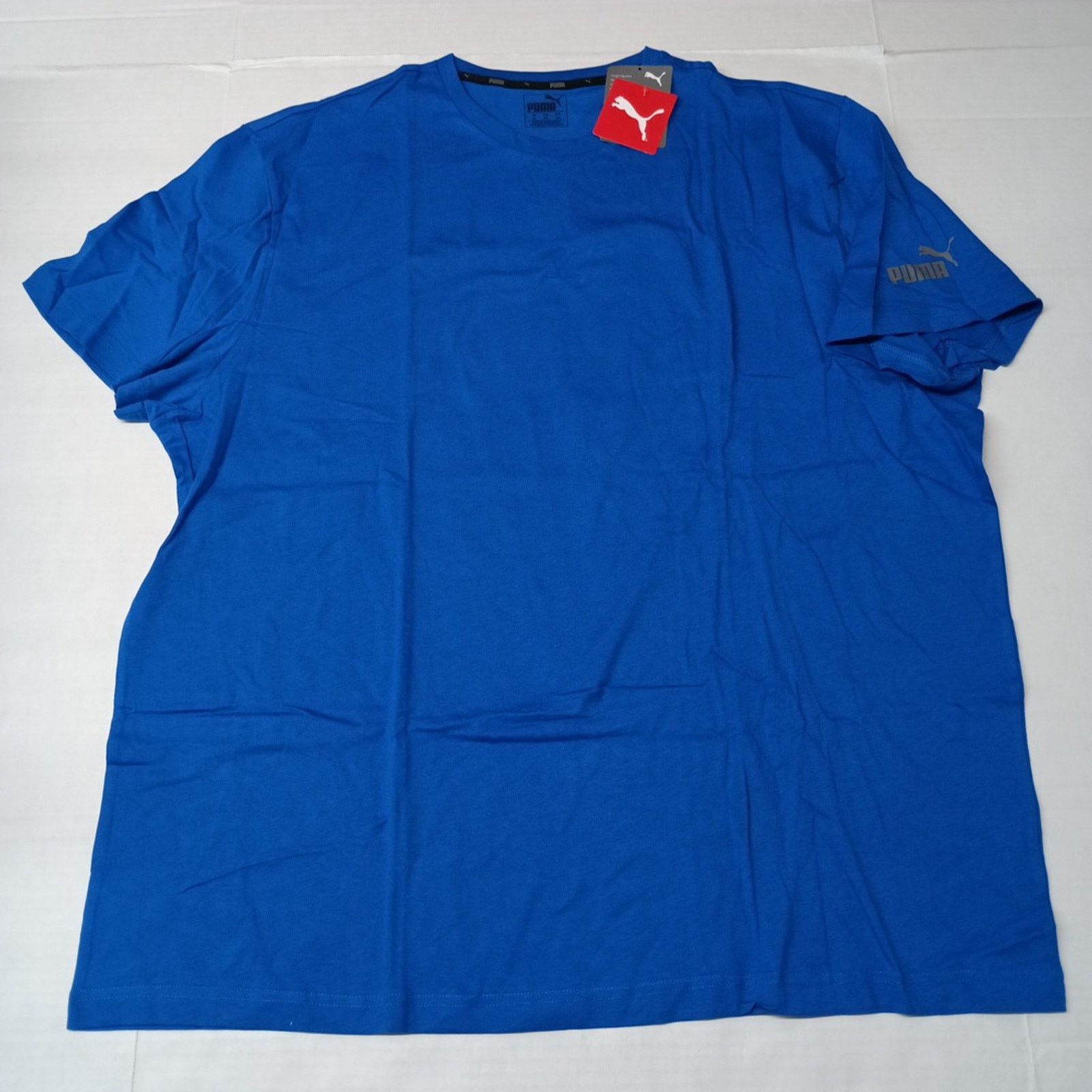 Puma PUMA T-Shirt Men's 4XL Blue Regular Fit Alpha No. 1 Tee Size US XXL / EU 58 / 5 - 1 Thumbnail