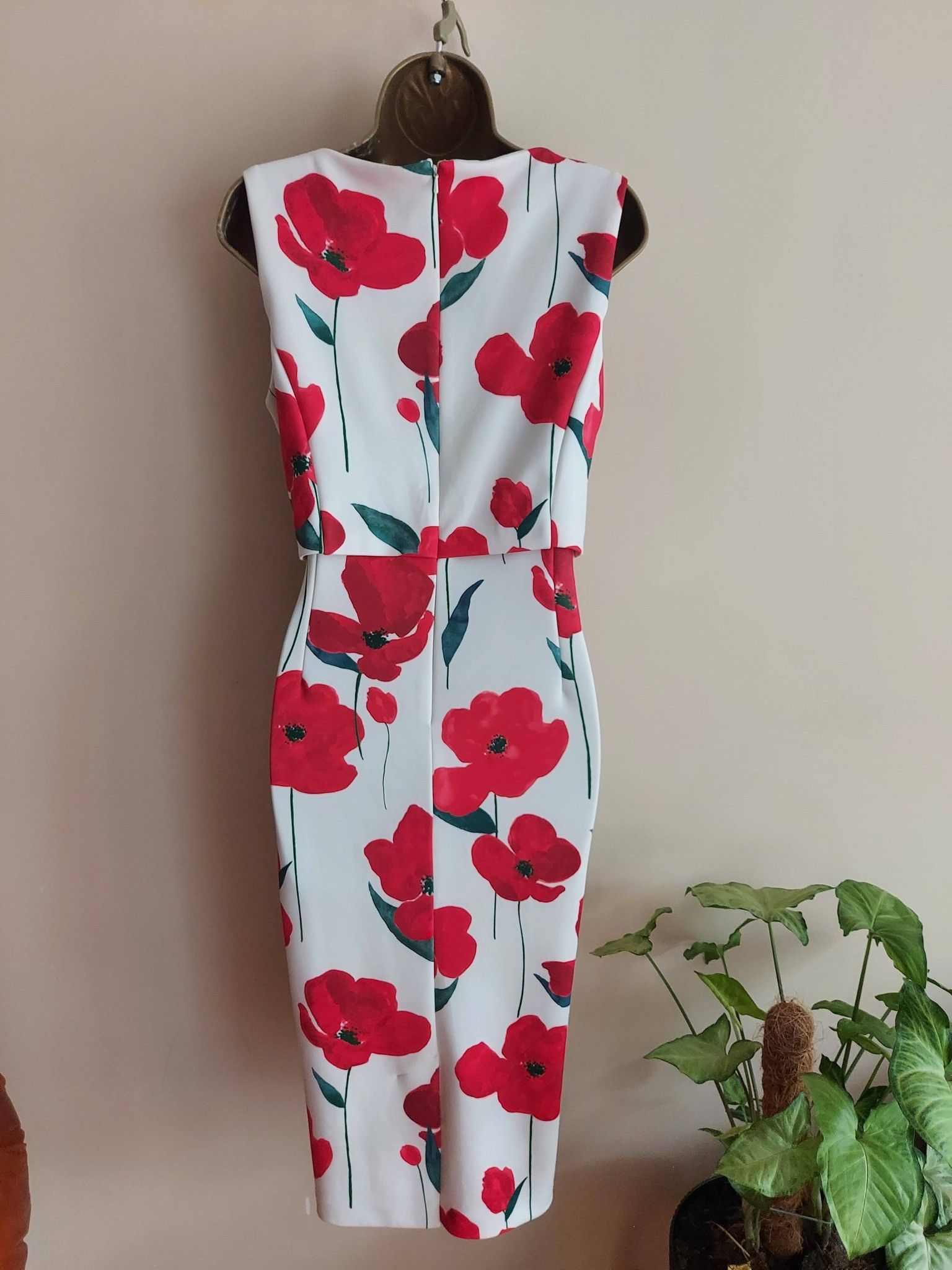 Other PHASE EIGHT Lou-Poppy Floral Scuba Dress 40 Size L / US 10 / IT 46 - 7 Thumbnail