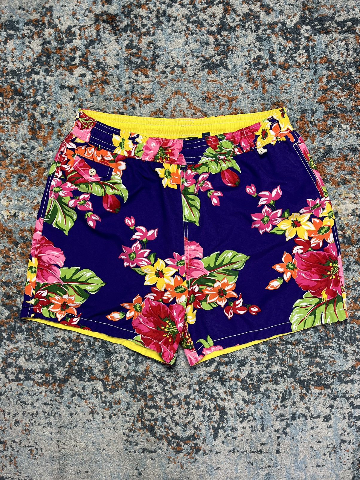 Polo Ralph Lauren Vintage 00s Polo Ralph Lauren floral print shorts old money Size US 36 / EU 52 - 1 Thumbnail