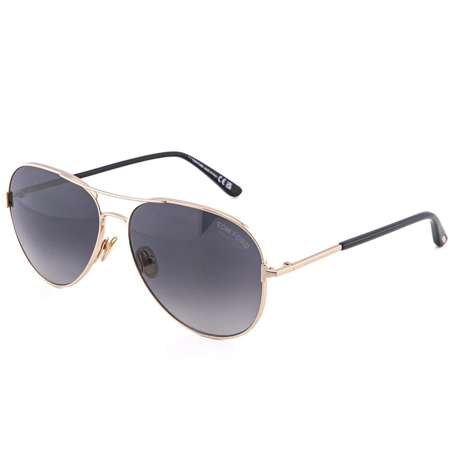 Tom Ford TOM FORD CLARK TF0823 28D Gold Pilot Sunglass 0823 FT0823 Size ONE SIZE - 3 Thumbnail