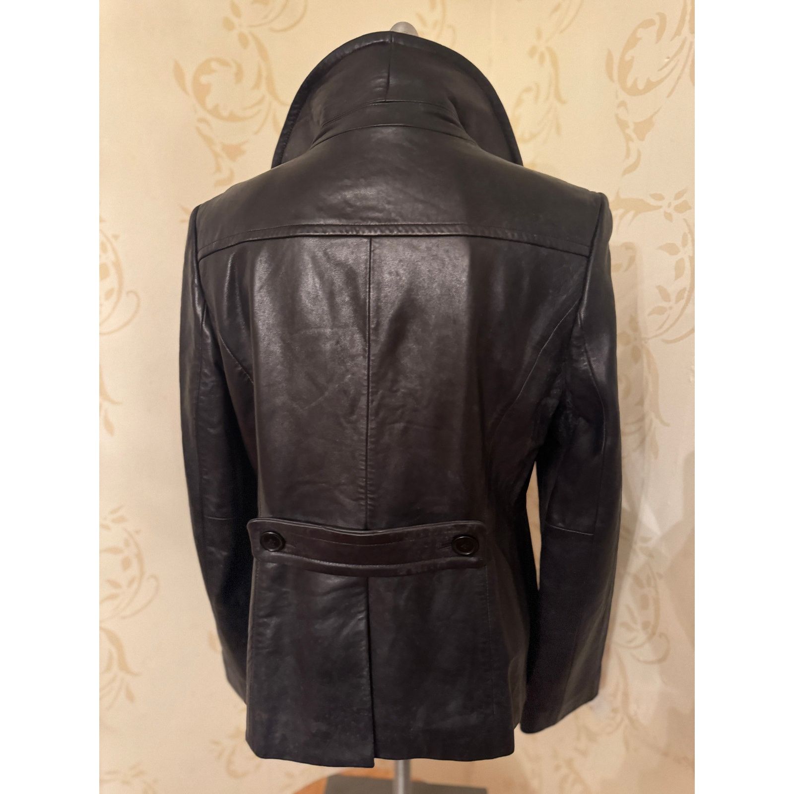 Ann Taylor Ann Taylor 100% Leather Black Jacket Ladies Medium Size M / US 6-8 / IT 42-44 - 2 Thumbnail