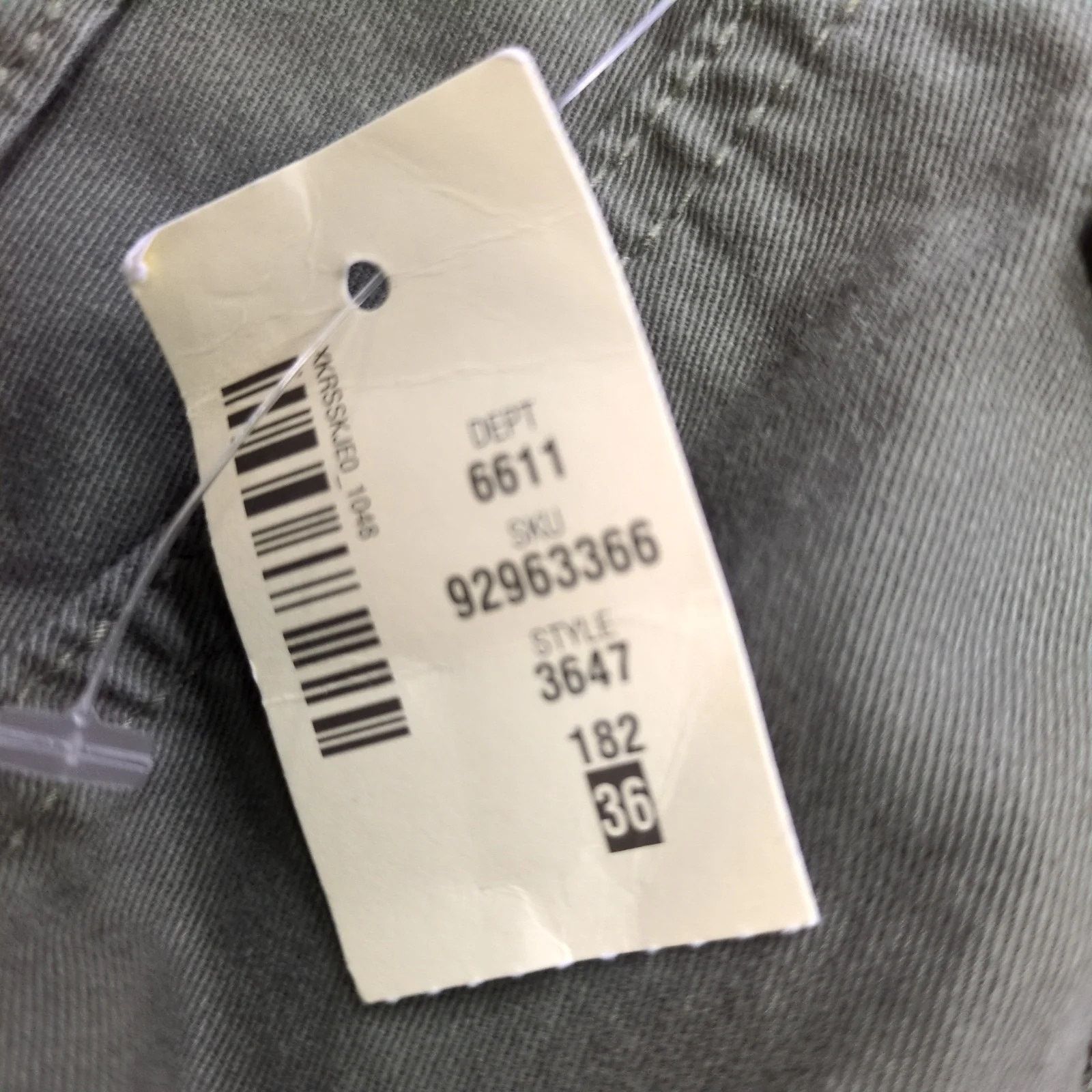 Aeropostale NWT Aero Men's 36x10 Stretch Cargo Shorts Army Green Skater Size US 36 / EU 52 - 10 Thumbnail
