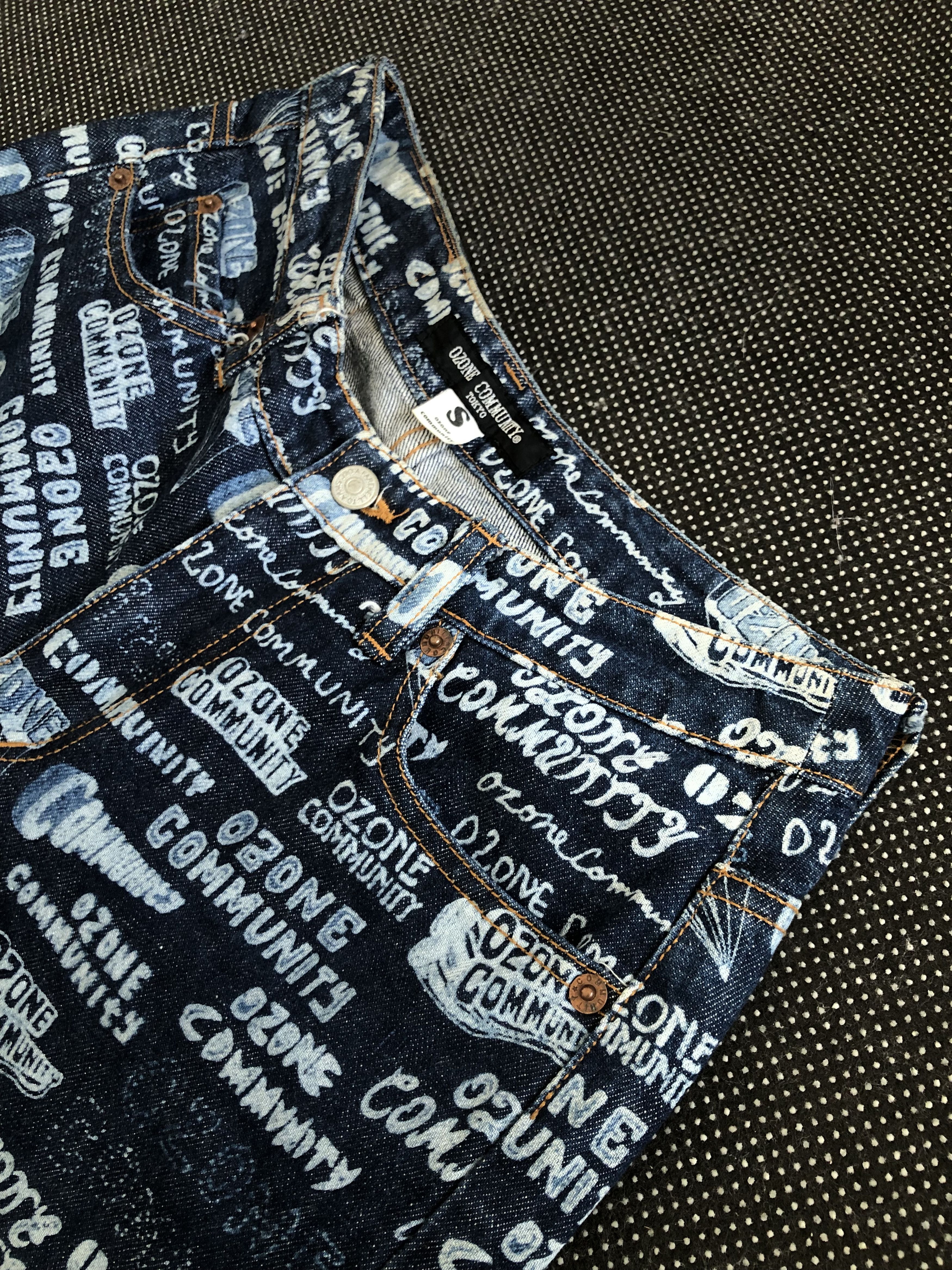 Japanese Brand × Vintage NOBUHIKO KITAMURA HYSTERIC OZONE COMMUNITY DENIM Size 26" / US 2 / IT 38 - 4 Thumbnail