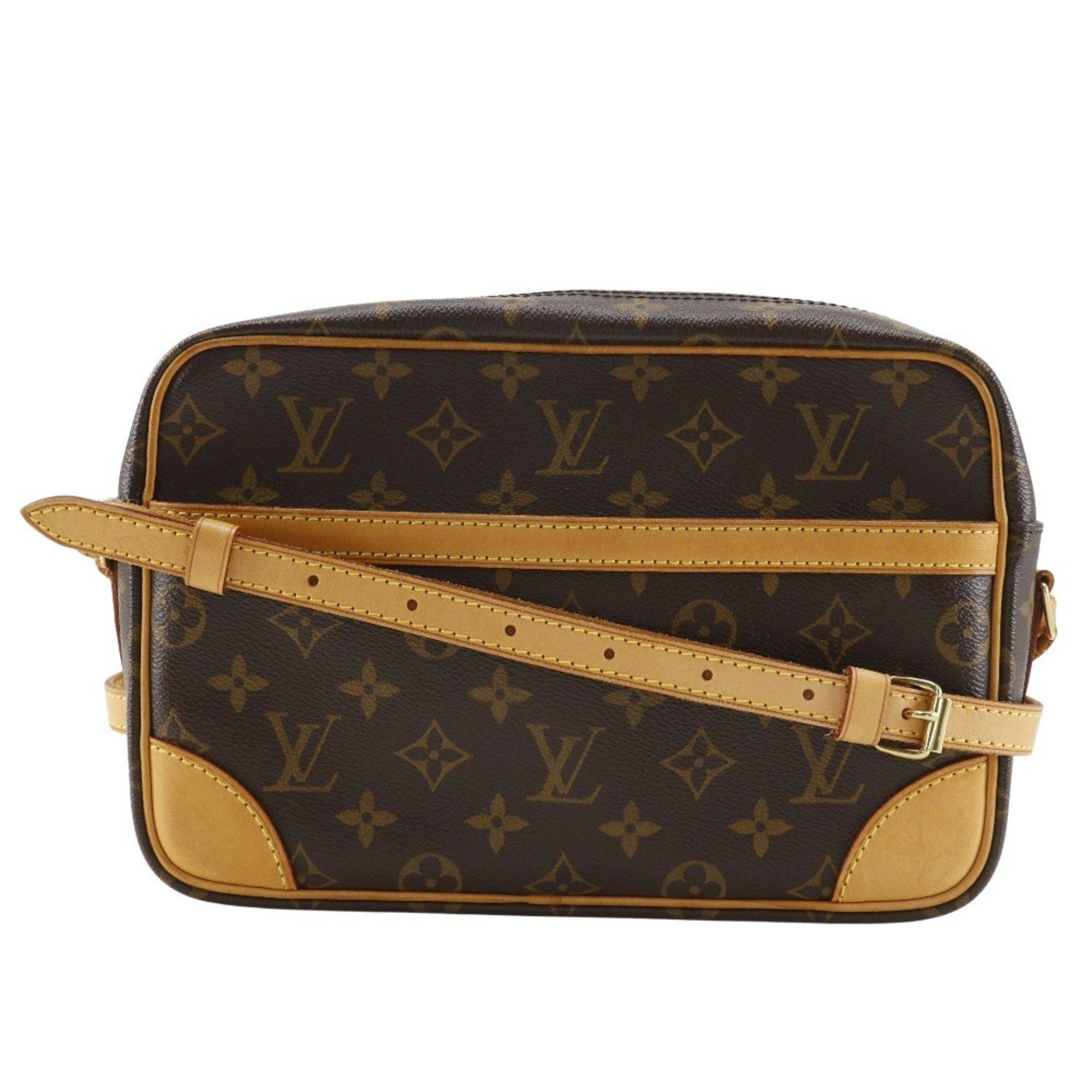 Louis Vuitton Louis Vuitton Trocadero 27 Shoulder Bag M51274 Monogram Canvas 2007 Brown MB0047 A5 Unisex Size ONE SIZE - 1 Thumbnail