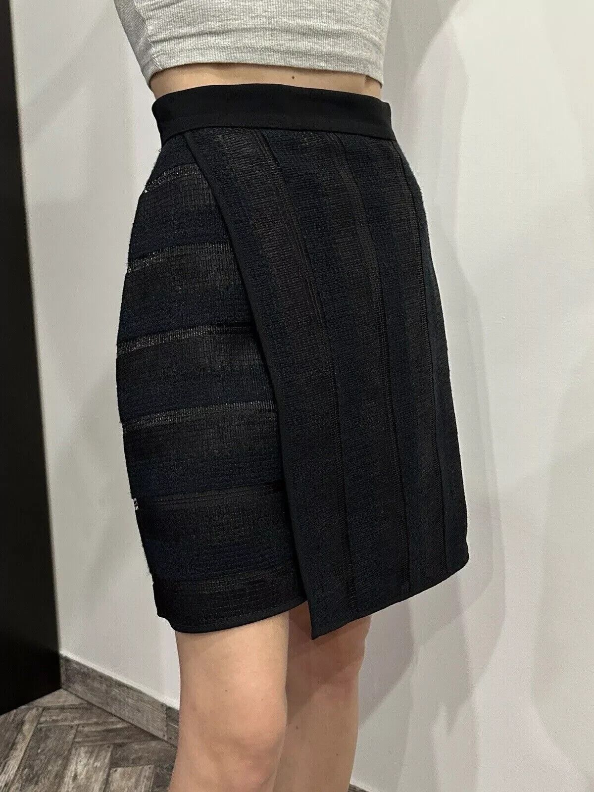 MSGM MSGM Milano Womens Skirt Black Size 38 Size 26" / US 2 / IT 38 - 4 Thumbnail