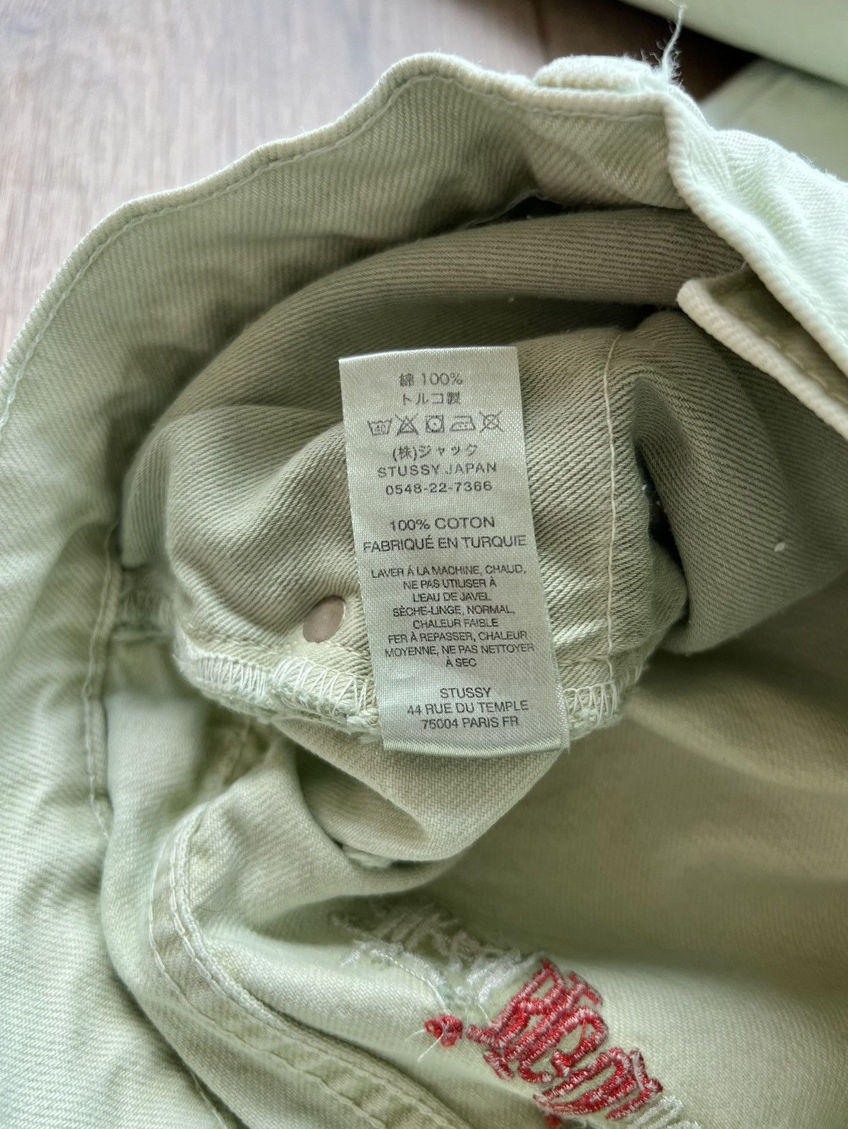 Stussy Stussy Denim Big Ol Jean “Cream” 32 Size US 32 / EU 48 - 10 Thumbnail