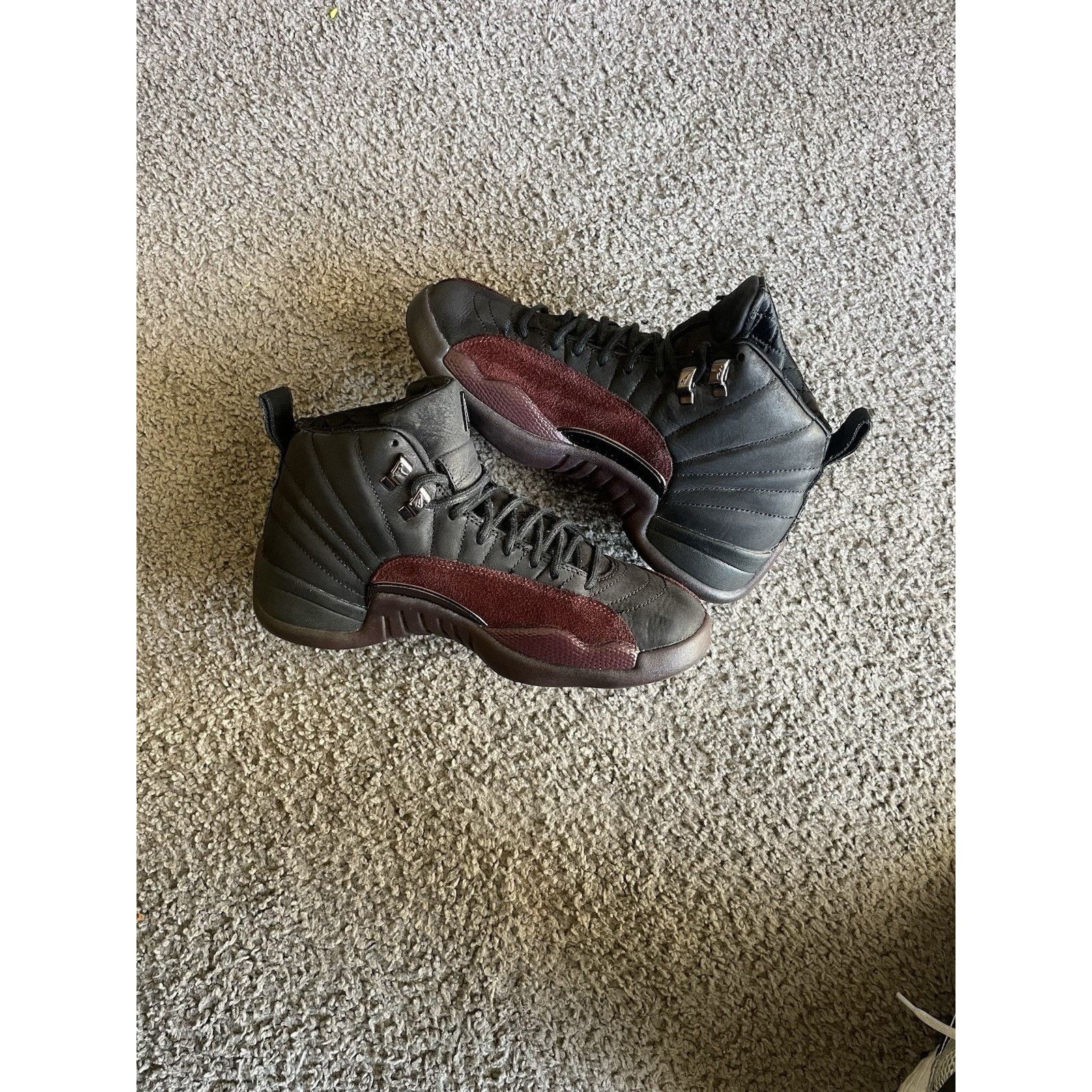 Jordan Brand Size 7.5M/9W -Air Jordan 12 Retro SP A Ma Maniere Mid Black Size US 7.5 / EU 40-41 - 3 Thumbnail