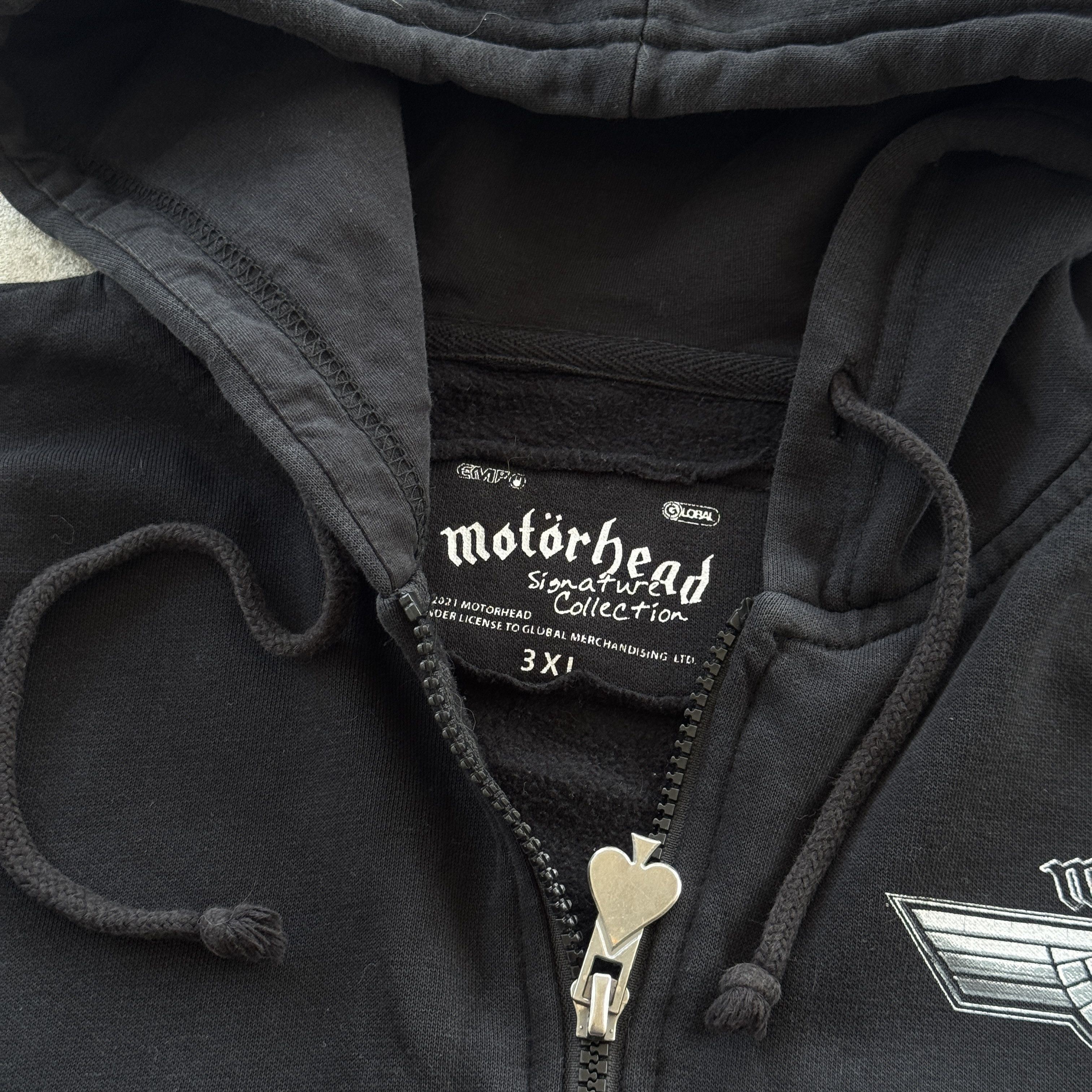 Vintage Motorhead England Signature Collection Full Zip Hoodie 3XL Size US M / EU 48-50 / 2 - 8 Thumbnail