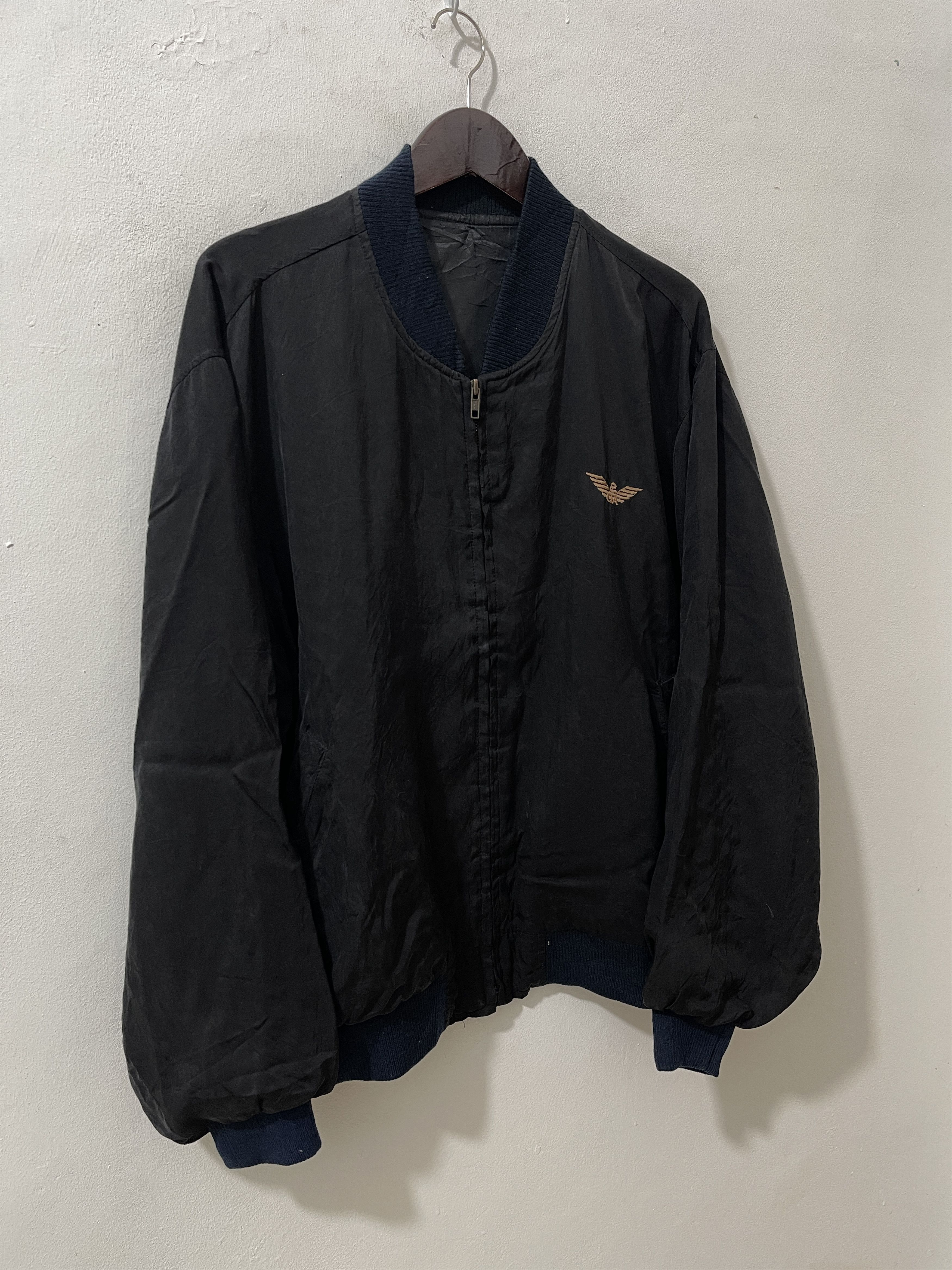 Vintage True Vintage Giorgio Armani Bomber Jacket Size US L / EU 52-54 / 3 - 5 Thumbnail