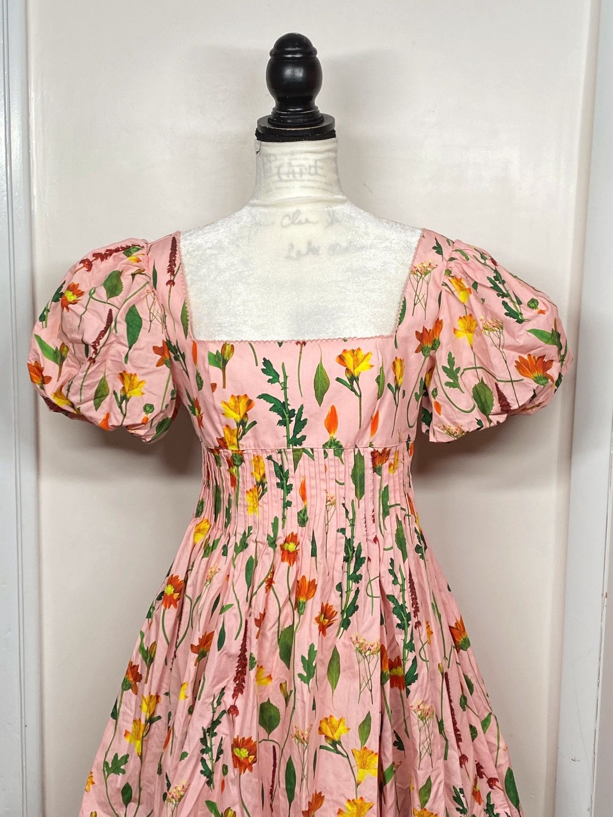 AGUA by Agua Bendita Agua by Agua Bendita Carmelo Floral Cotton Minidress size M Size M / US 6-8 / IT 42-44 - 7 Thumbnail
