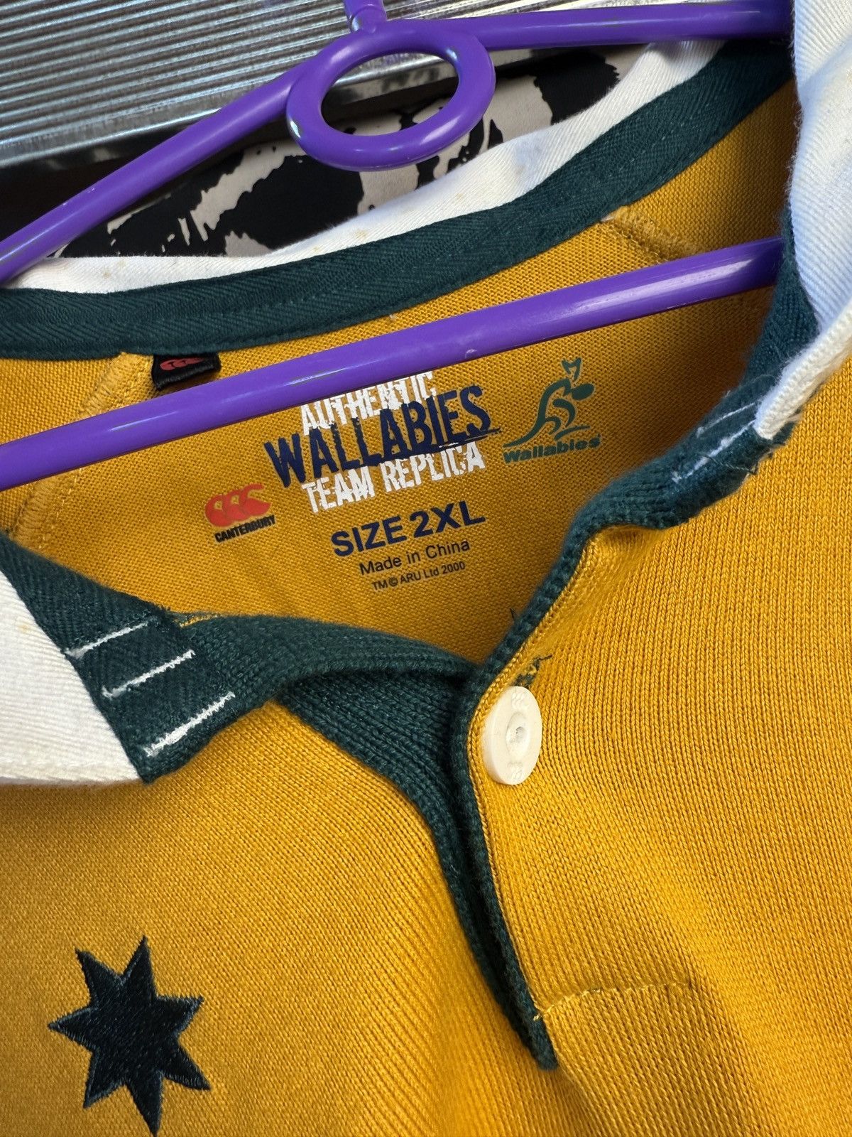 Canterbury of New Zealand Canterbury Of New Zealand : Rugby Union Australia Qantas Size US XXL / EU 58 / 5 - 4 Thumbnail