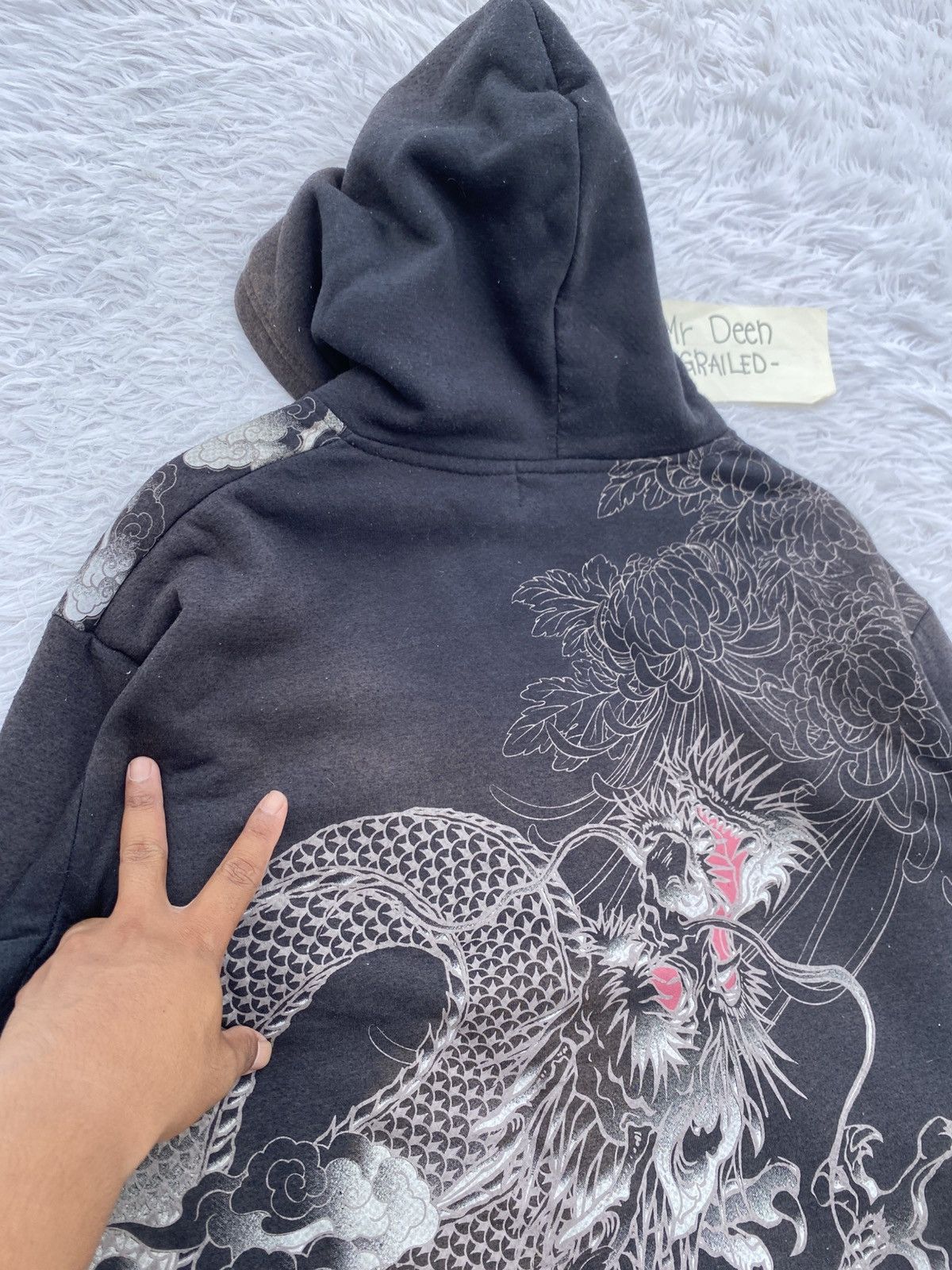 Japanese Brand Rare Vintage Bullet Noise Dragon Sweater Size US L / EU 52-54 / 3 - 8 Thumbnail