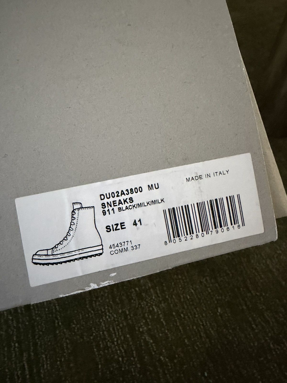Rick Owens Drkshdw Rick Owens DRKSHDW Tech Puffer Ramones Size US 8 / EU 41 - 9 Thumbnail