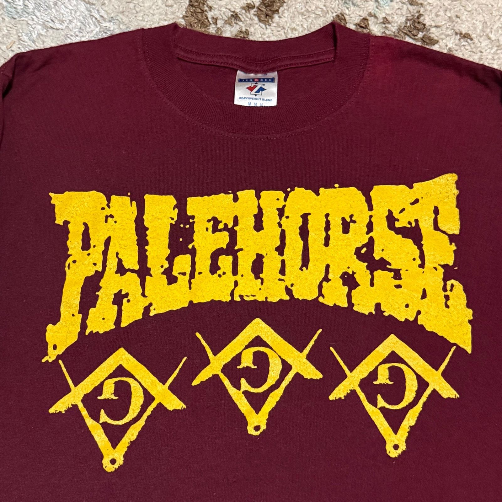 Jerzees 2000s Palehorse Connecticut Hardcore Shirt Medium Sludge Size US M / EU 48-50 / 2 - 3 Thumbnail