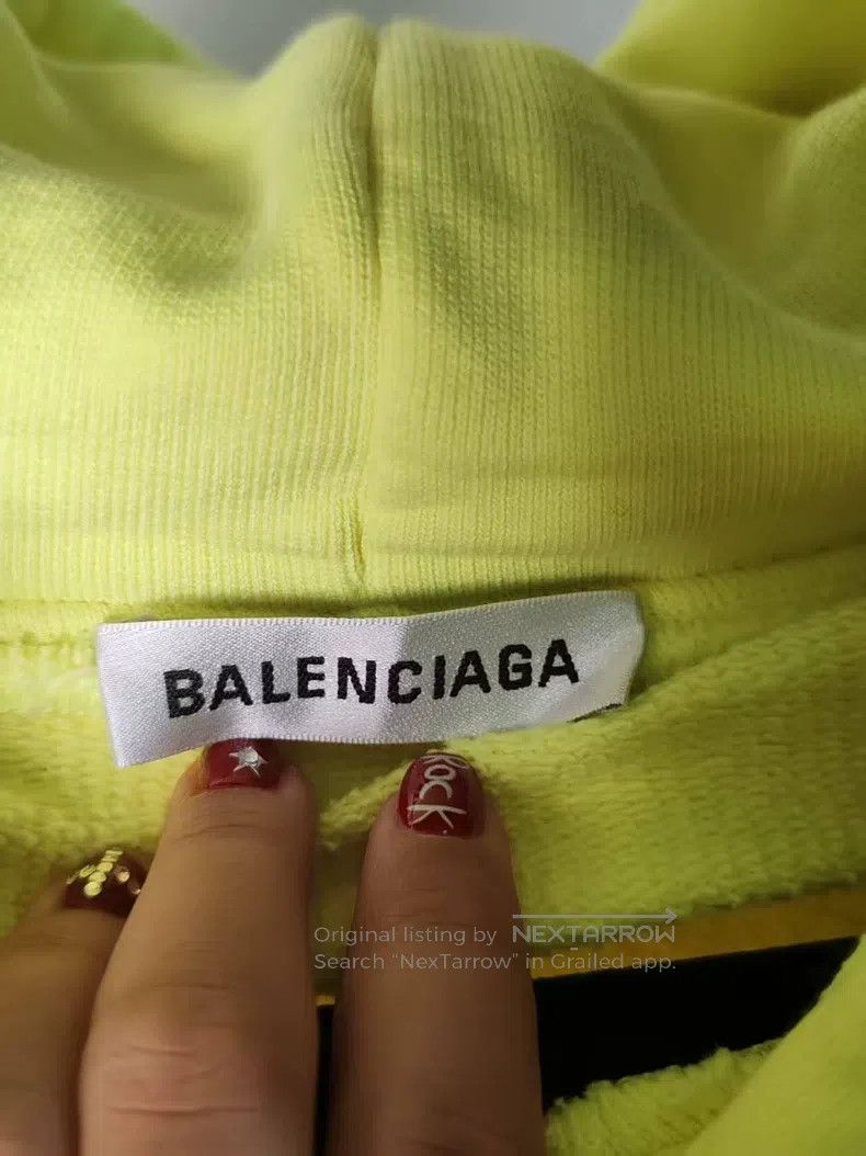 Balenciaga Balenciaga Chain Embroidered Sweatshirt Size US XS / EU 42 / 0 - 3 Thumbnail