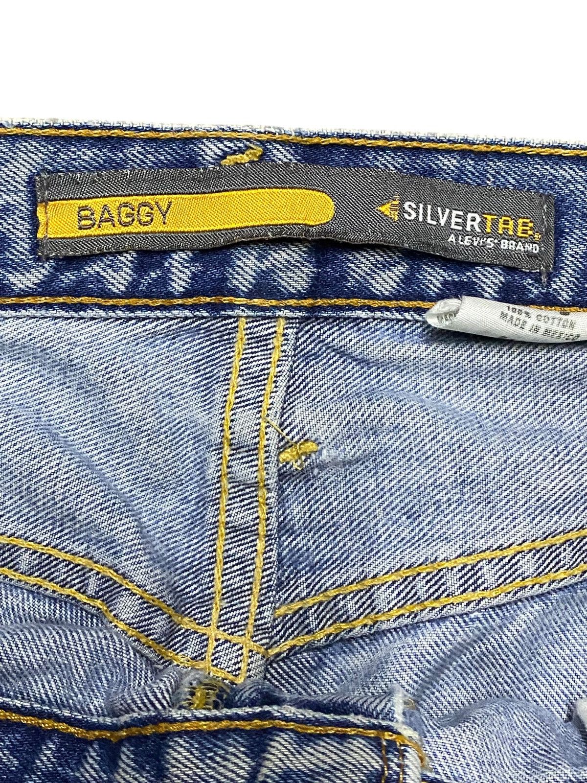 Levi's Vintage Levis Baggy Silver Tab Jeans Size US 35 - 11 Thumbnail