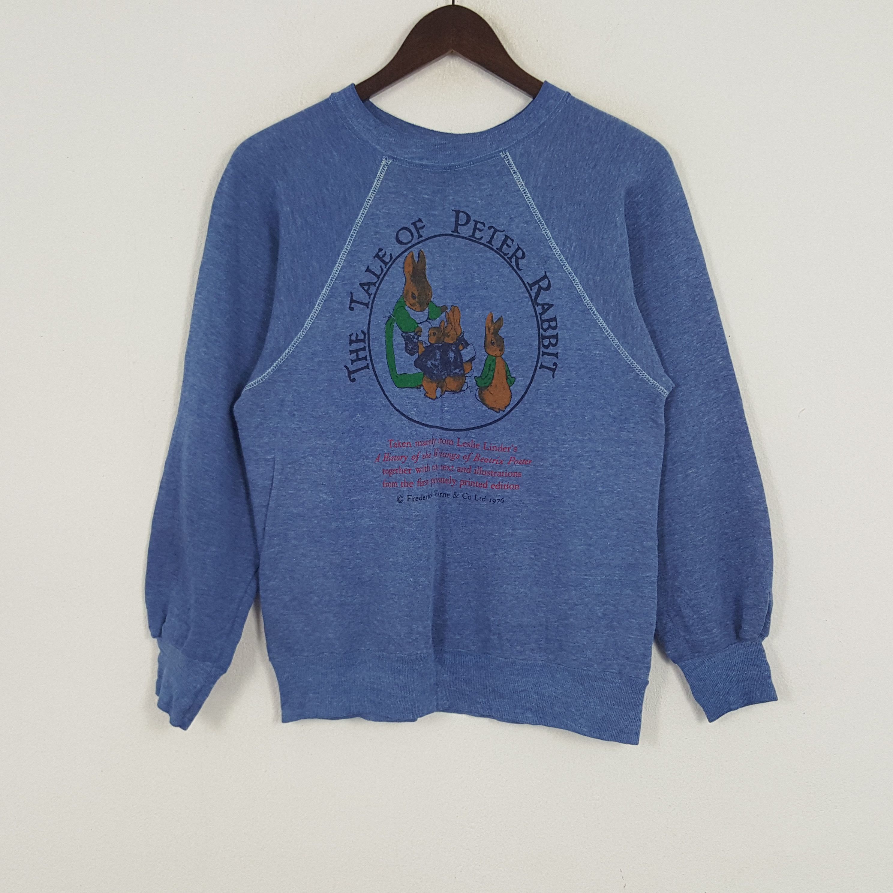 Cartoon Network × Vintage Vintage The Tale Of Peter Rabbit Sweatshirt Size US XS / EU 42 / 0 - 1 Thumbnail
