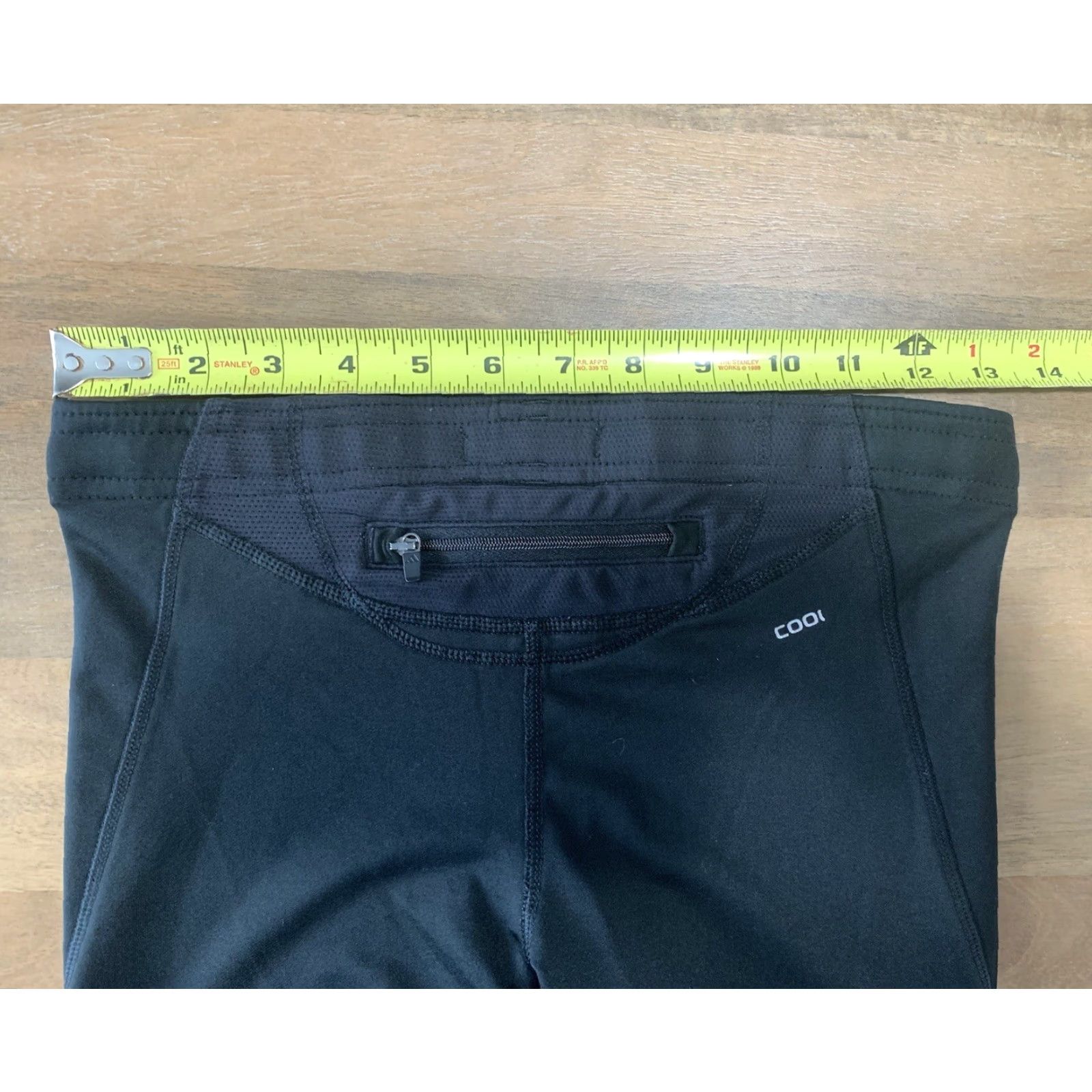 Adidas Adidas Women Performance Clima365 Black Pink Stripes Cropped Yogo Pants Sz S Size 28" / US 6 / IT 42 - 4 Thumbnail