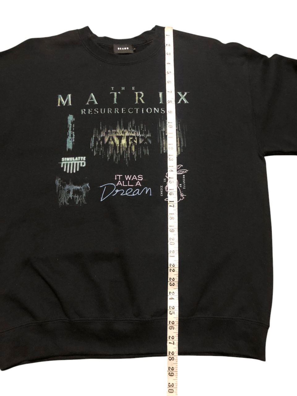 Beams Plus Beams The Matrix Resurrection Crewneck Sweatshirt Size US M / EU 48-50 / 2 - 14 Thumbnail
