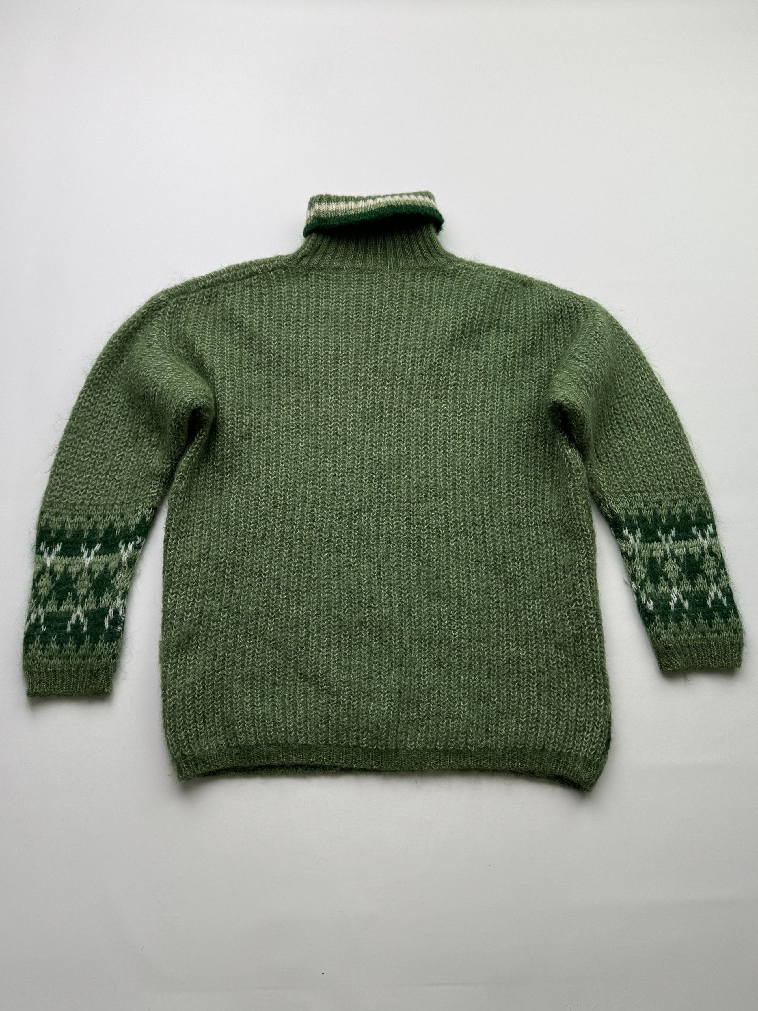 Vintage Vintage Mohair Wool Sweater B618(V441)E2 Size US S / EU 44-46 / 1 - 6 Thumbnail