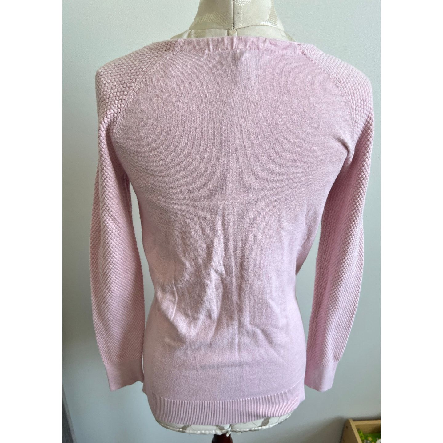 Loft Loft Long Sleeve Cotton Blend Pullover Knit Sweater XS Size XS / US 0-2 / IT 36-38 - 6 Thumbnail