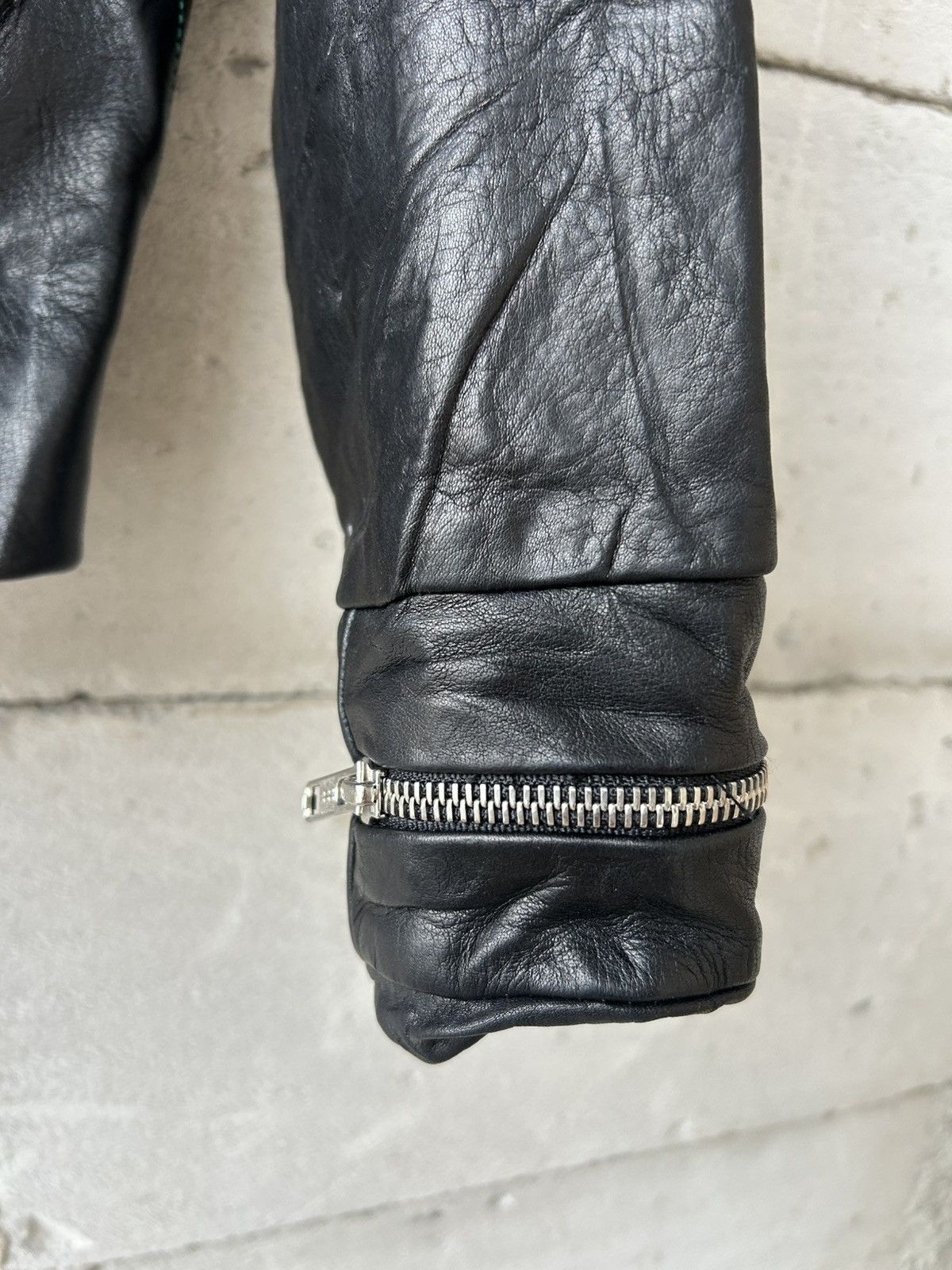 No Future No Future Hand Painted Custom Leather Jacket Size S / US 4 / IT 40 - 13 Thumbnail