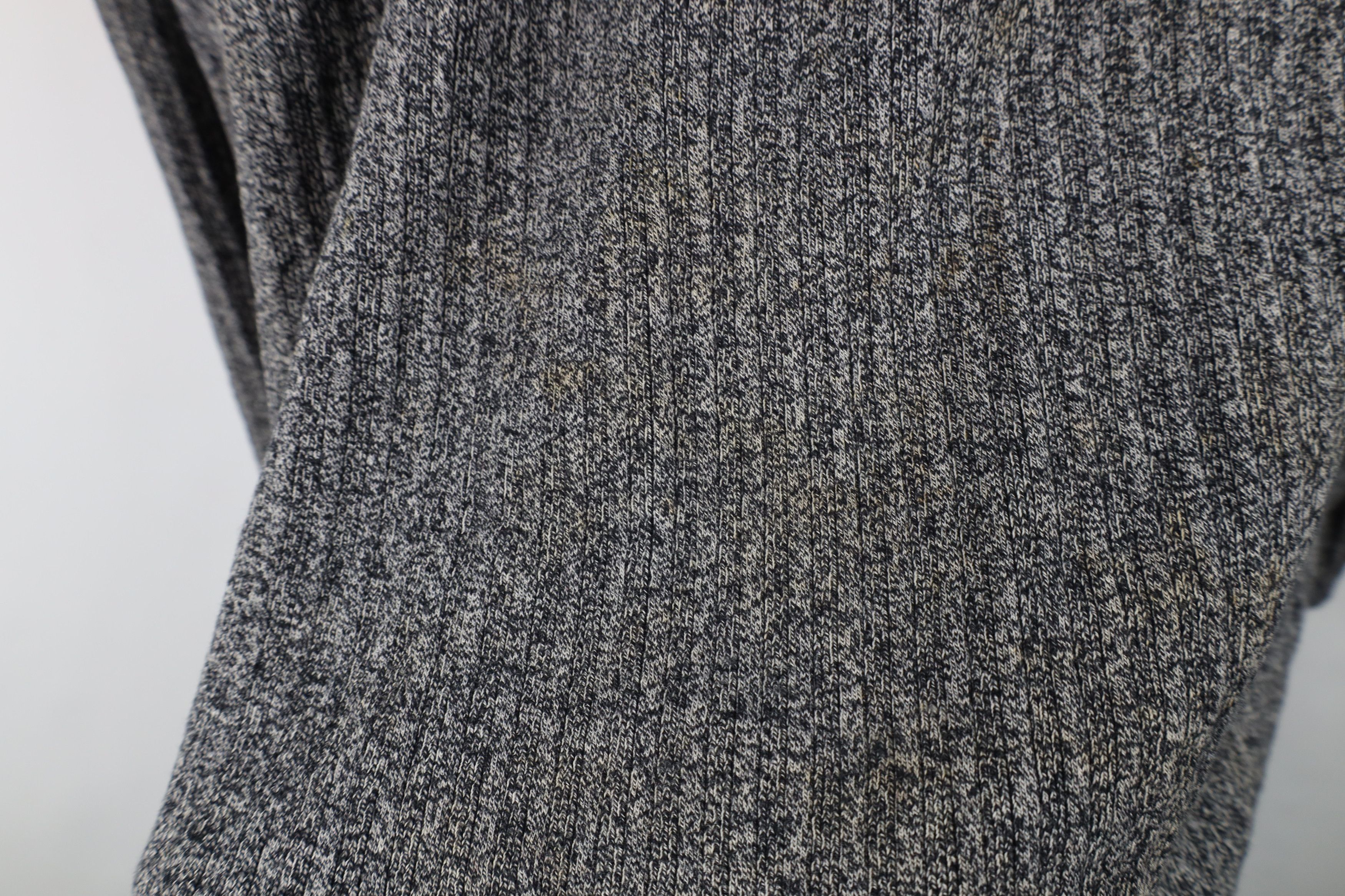 Vintage Vintage 90s Streetwear Heavy Ribbed Knit Henley T-Shirt Size US L / EU 52-54 / 3 - 9 Thumbnail
