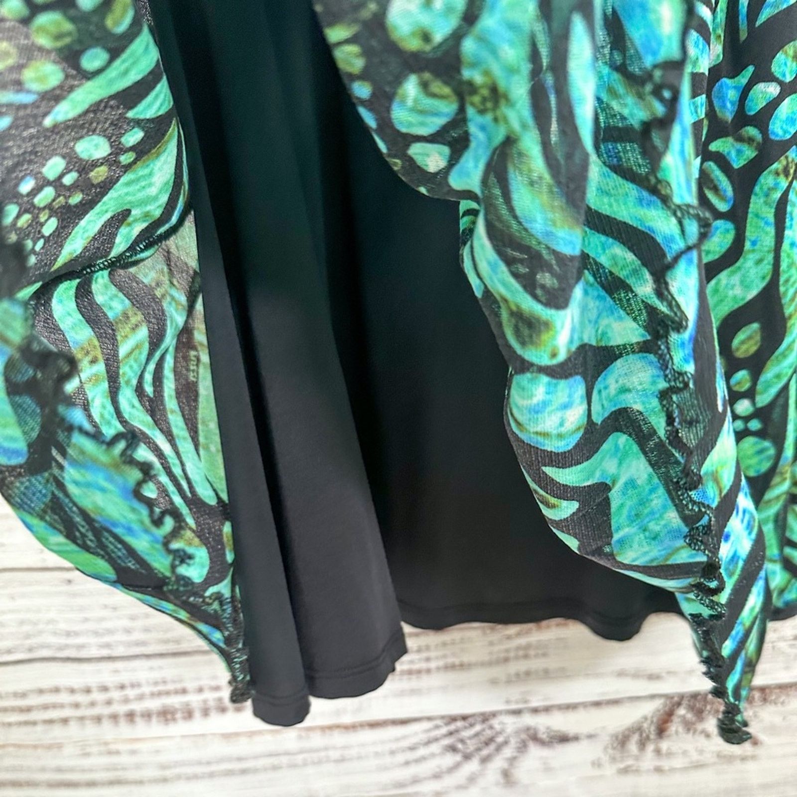 Jean Paul Gaultier Fuzzi Geometric Print Dress, EUC, Medium, MSRP $545 Size M / US 6-8 / IT 42-44 - 6 Thumbnail