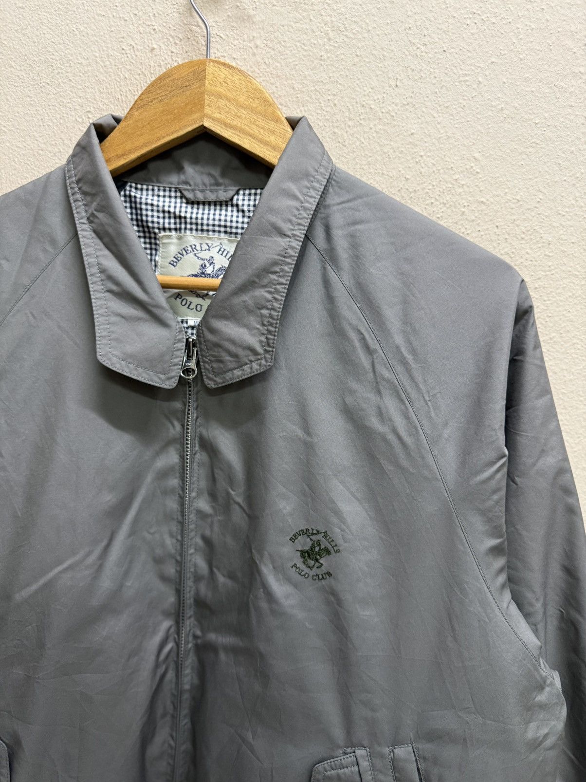 Beverly Hills Polo Club Vintage Beverly Hills Polo Club Chelered Lined Nylon Jacket Size US M / EU 48-50 / 2 - 20 Thumbnail